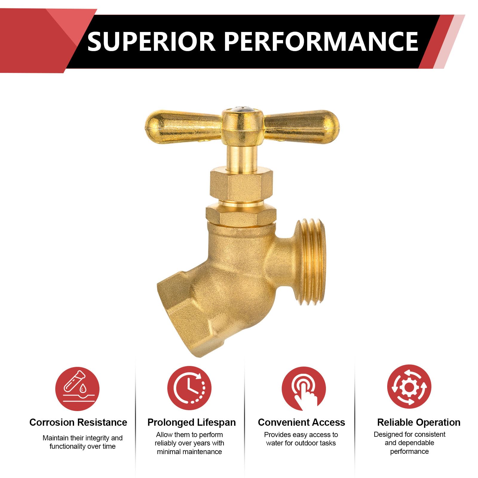 10 Pcs Heavy Duty 1/2