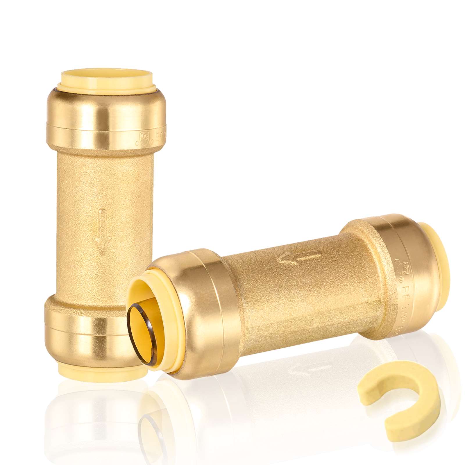 push fit check valve 10