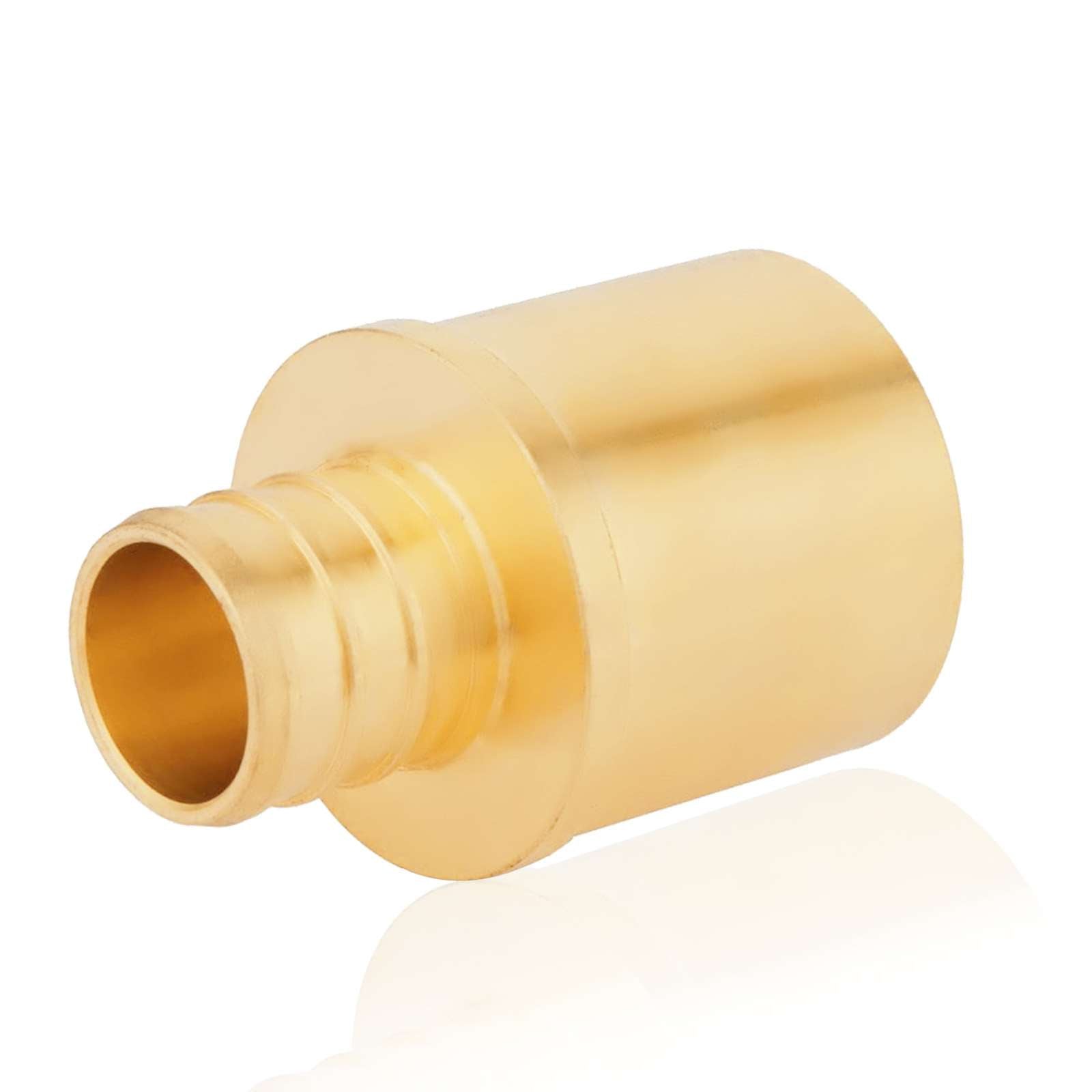 pex b crimp x male copper sweat reducing adapter lead free 22