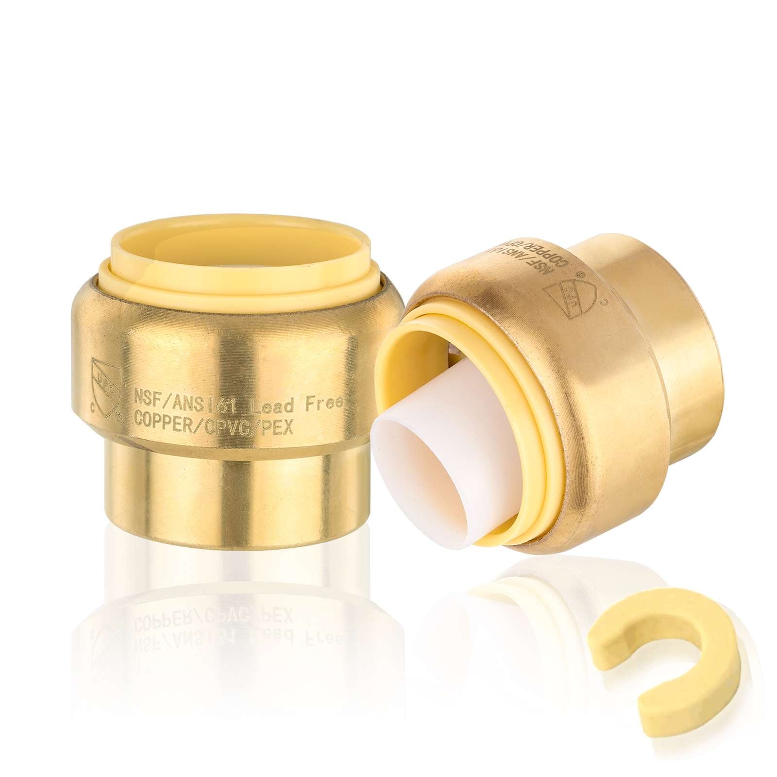 push fit plug end stop 10