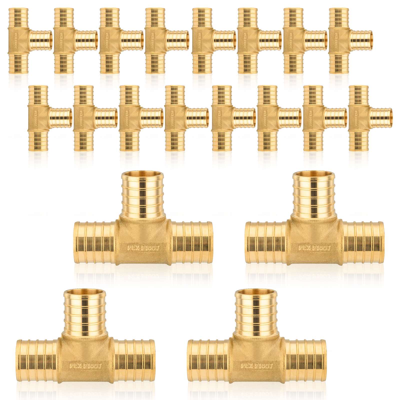 30 pcs pex-b crimp 1