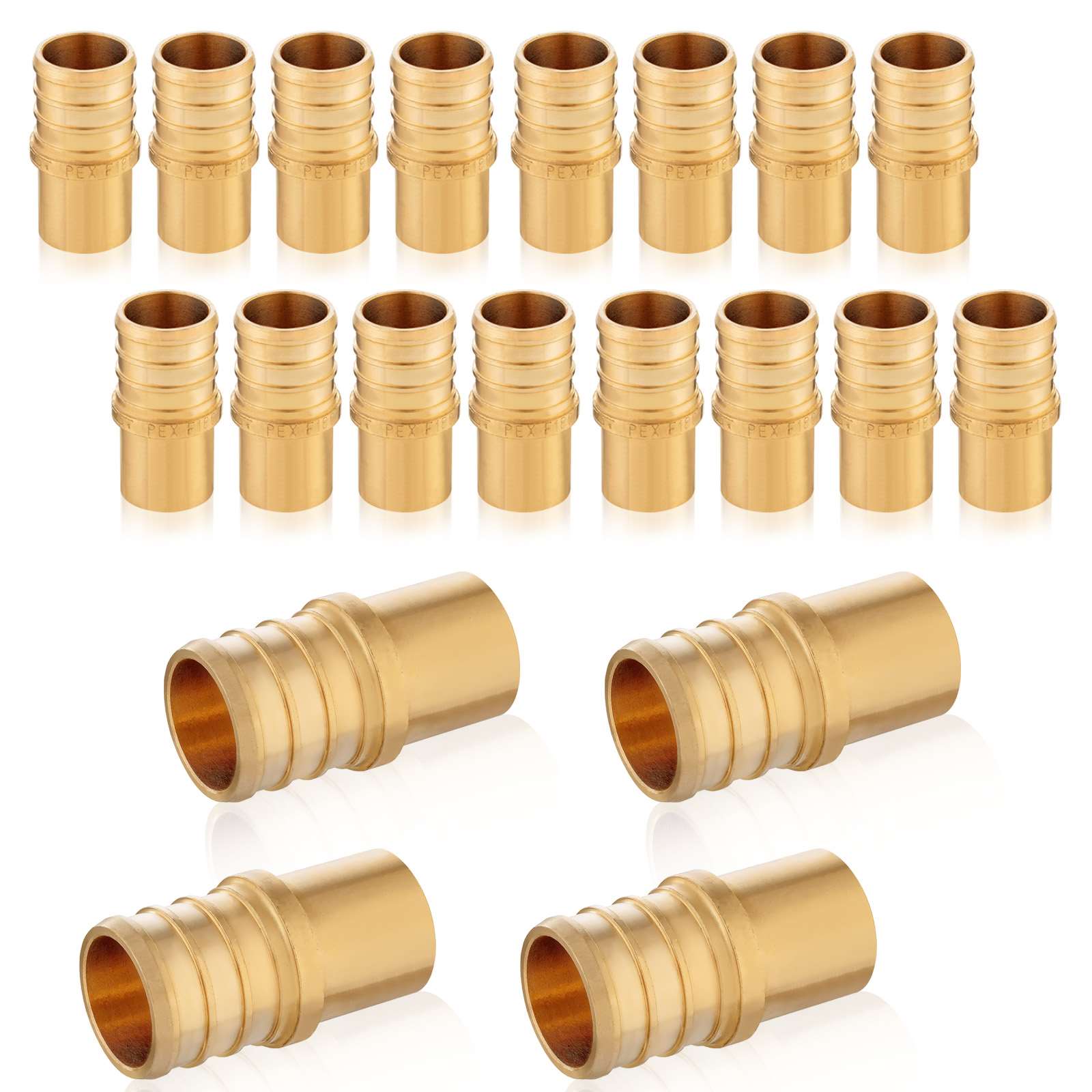 30 pcs pex-b crimp 3/4