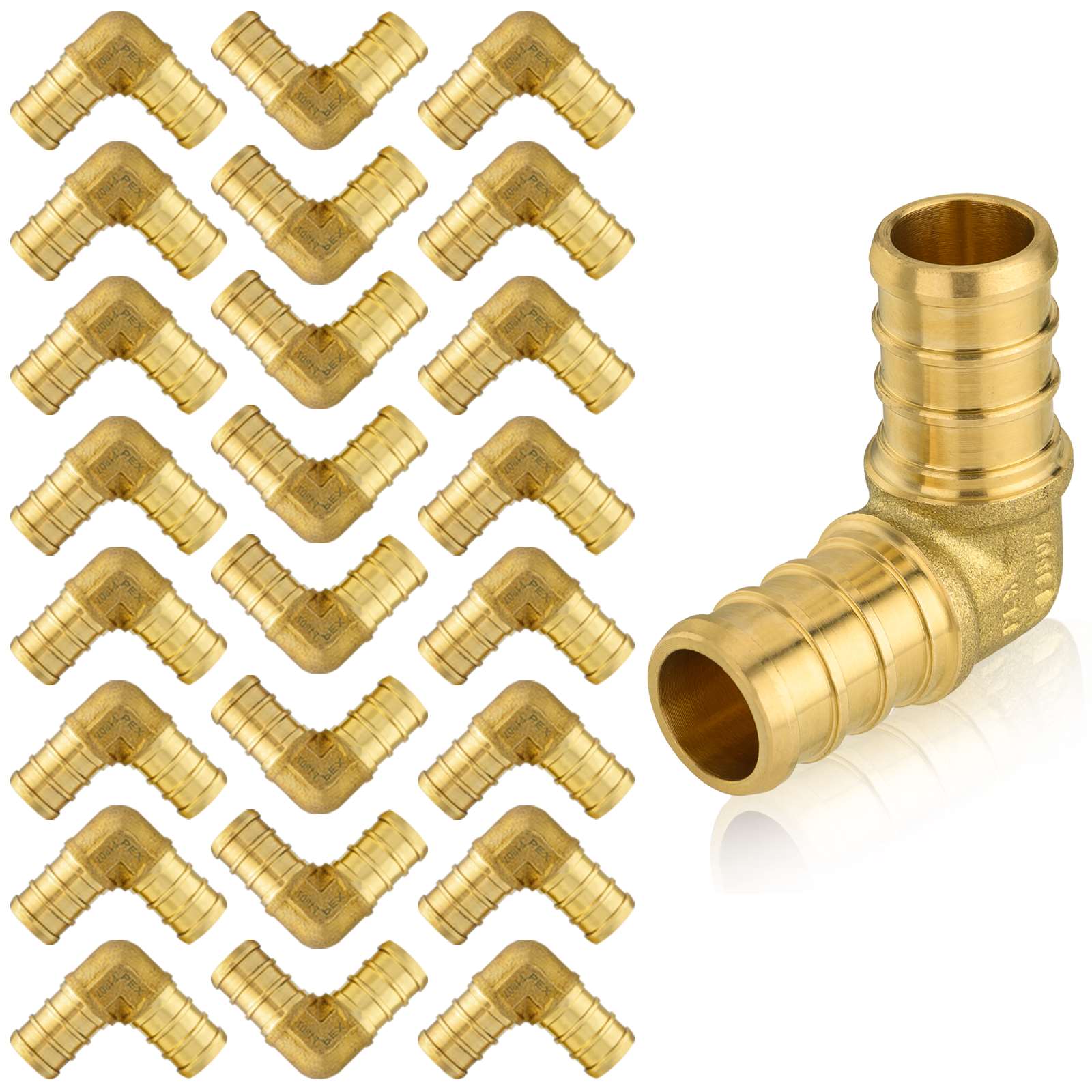 30 pcs pex-b crimp elbow 1