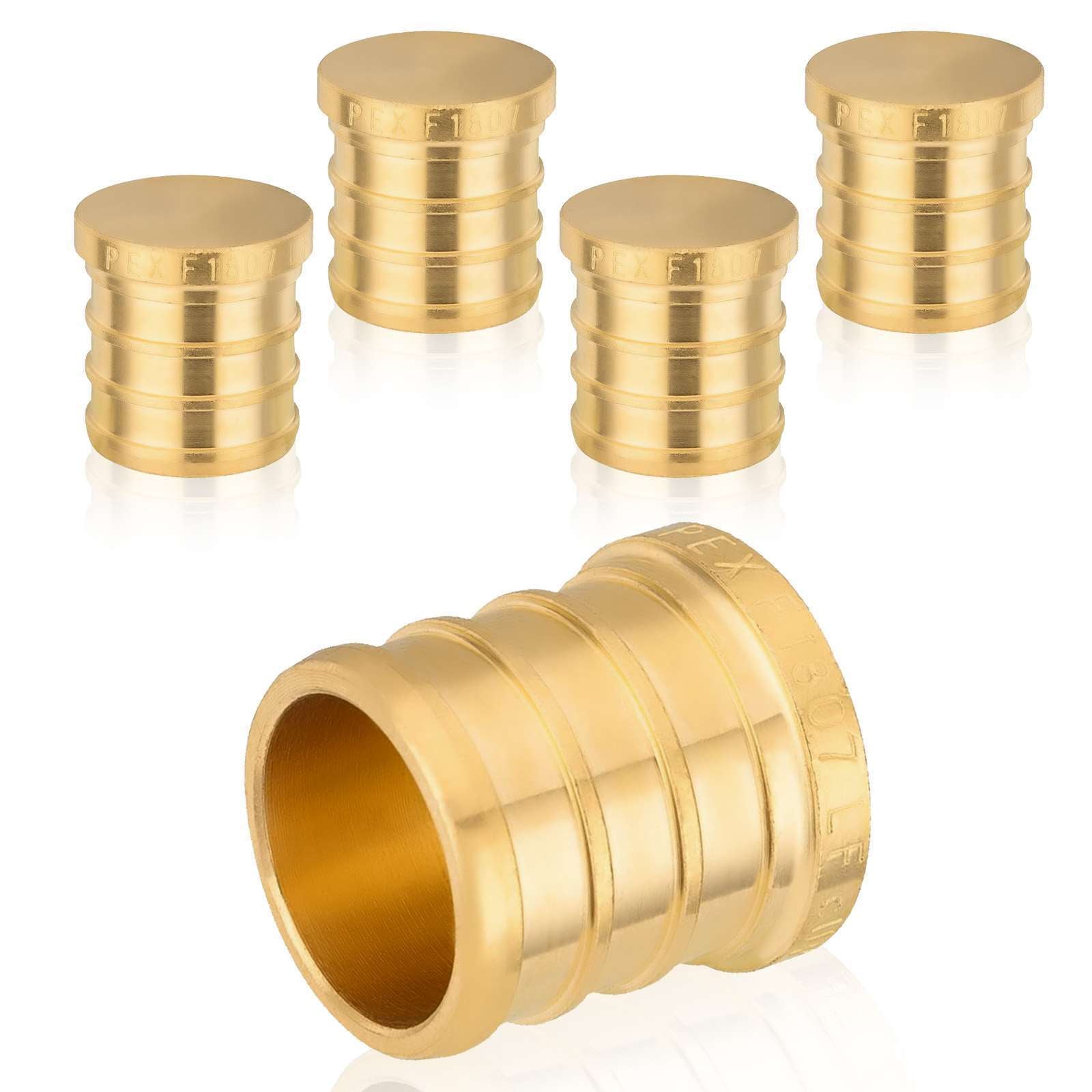 pex b crimp plug lead free 12