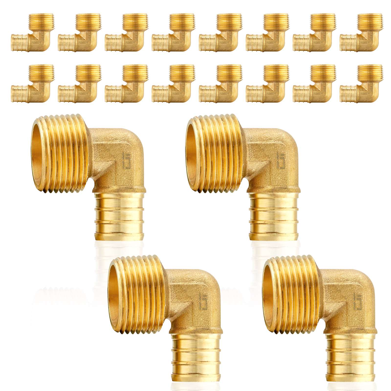 30 pcs pex-b crimp 1/2