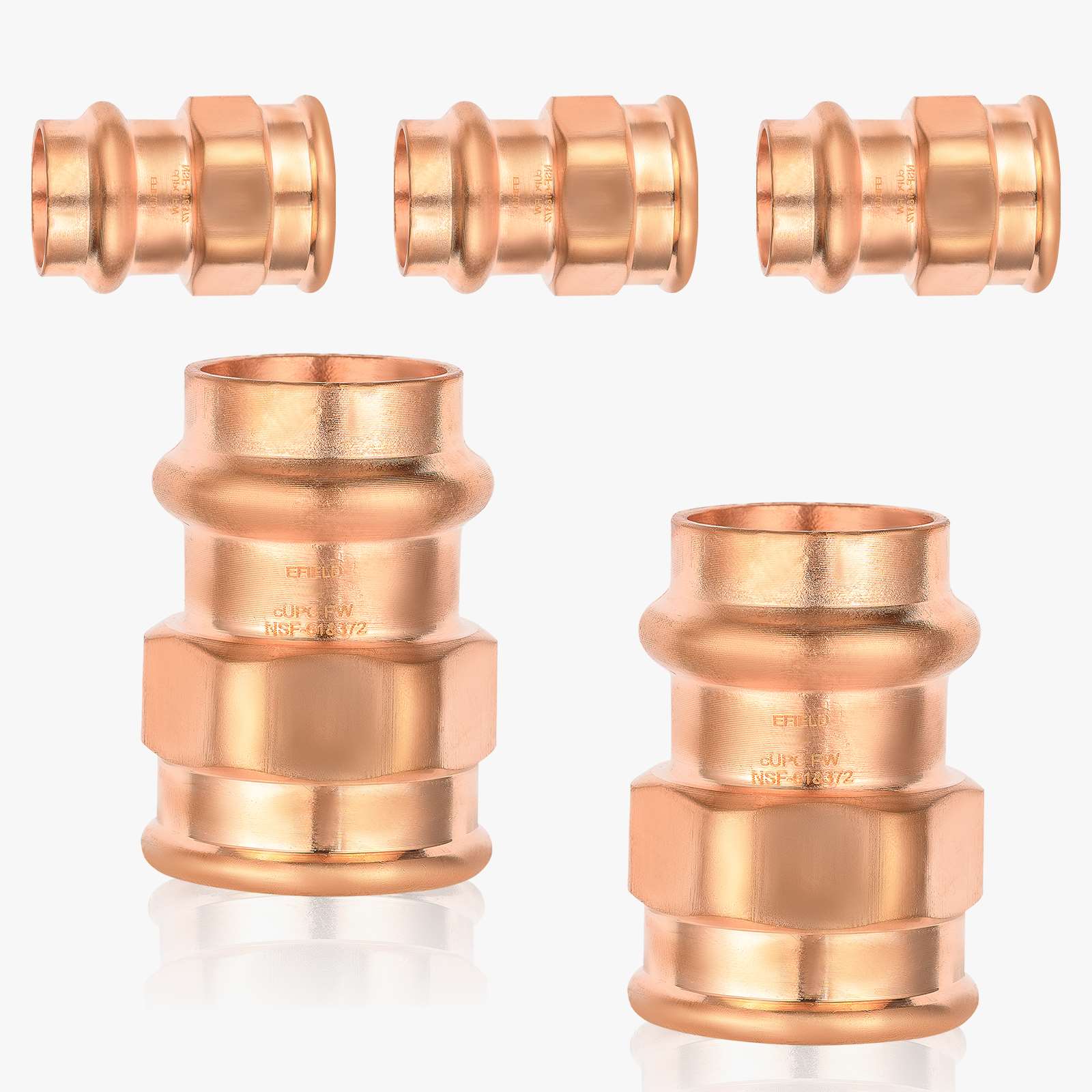 copper press x female threaded adapter lead free 7