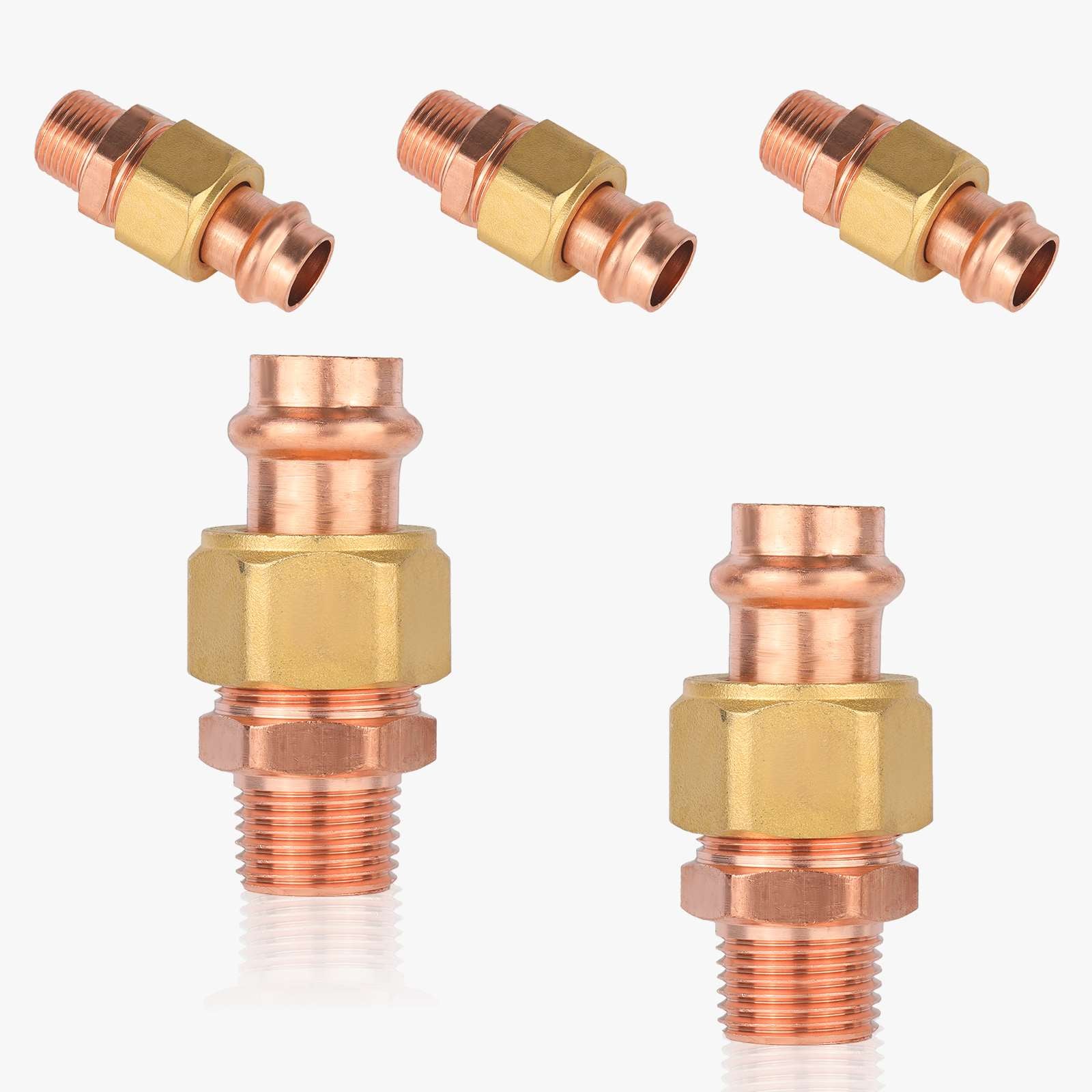 press copper union x mpt lead free 7