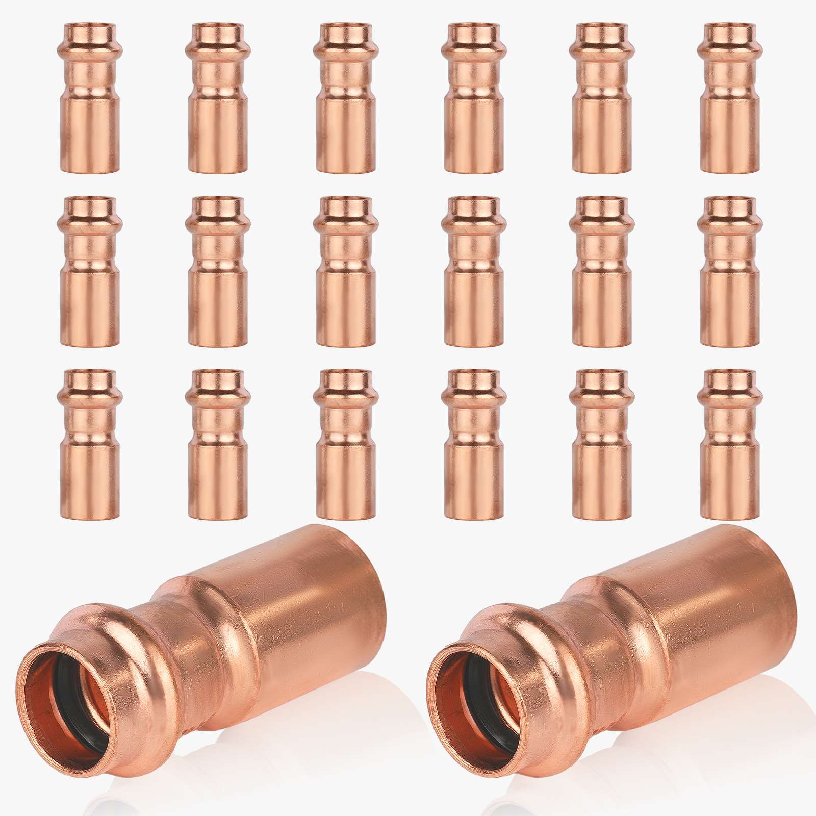 ftg x press fit copper press bushing reducer lead free 10