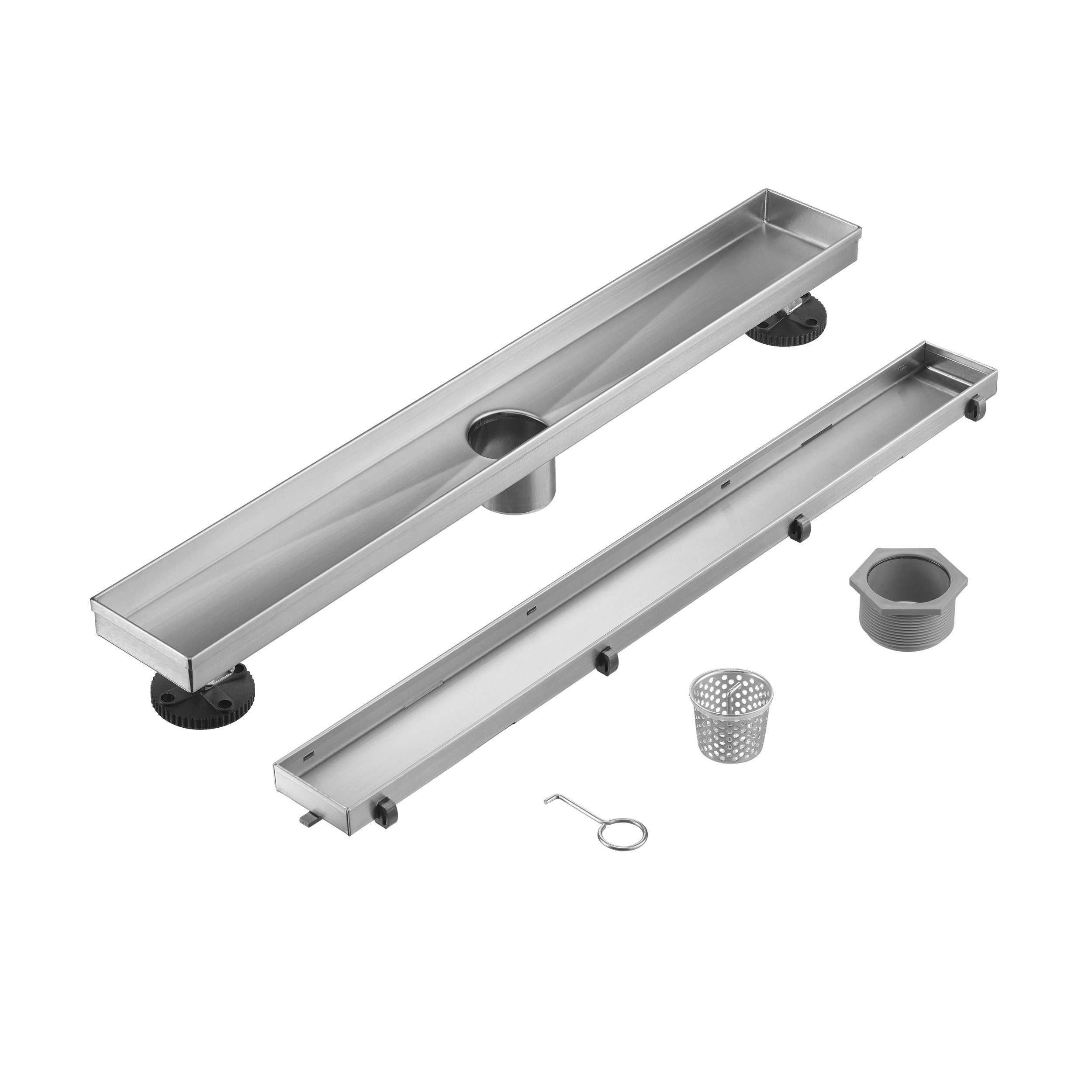 linear shower drain 24