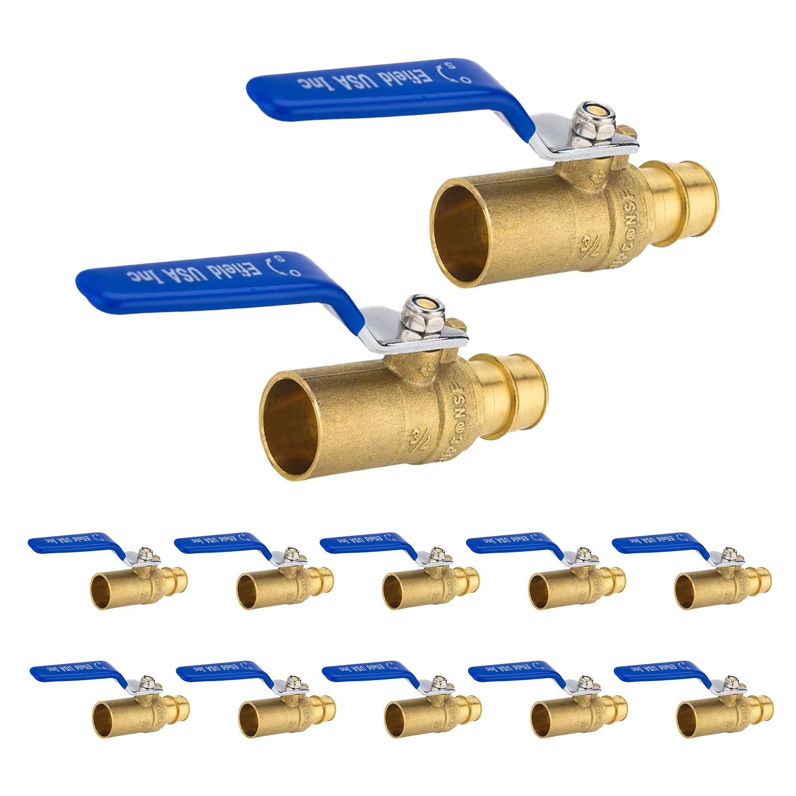 pex expansion x sweat ball valve lead free 8