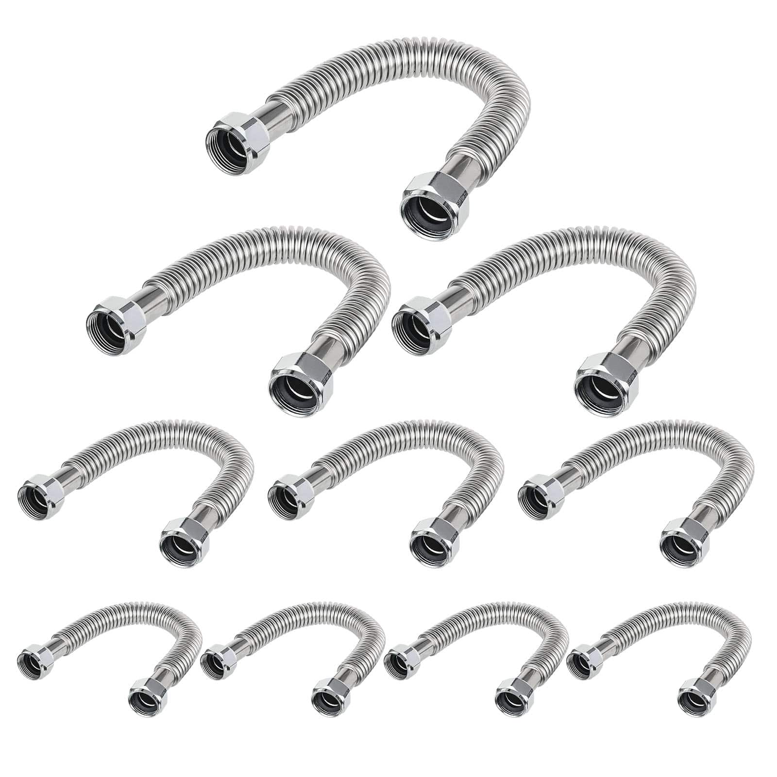 1 fip x 1 fip corrugated hose 12