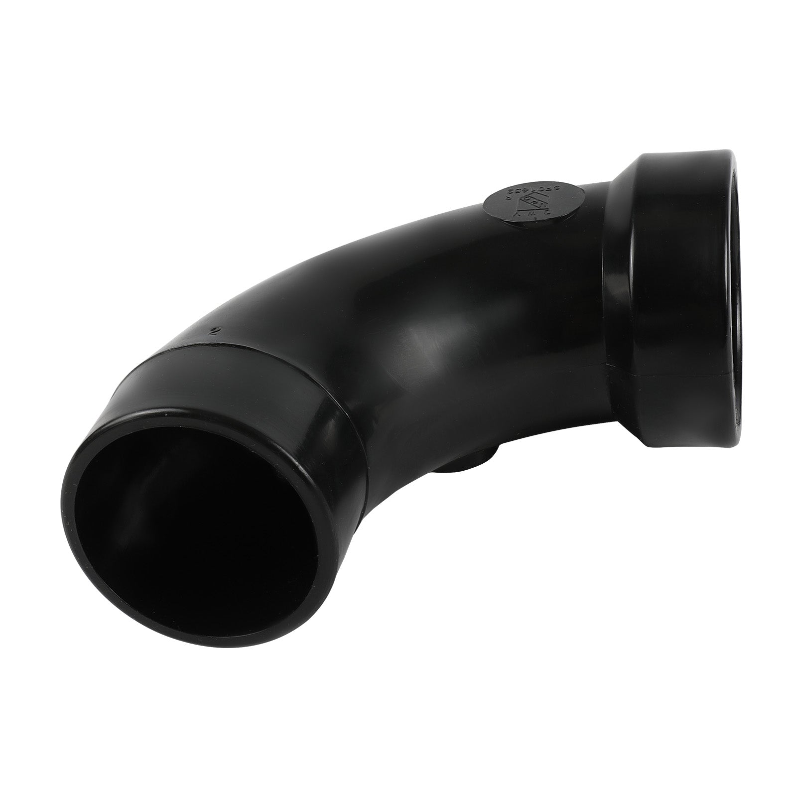 1-1/2 in. abs dwv 90d hub x spigot long sweep street elbow fitting (1/4 bend)