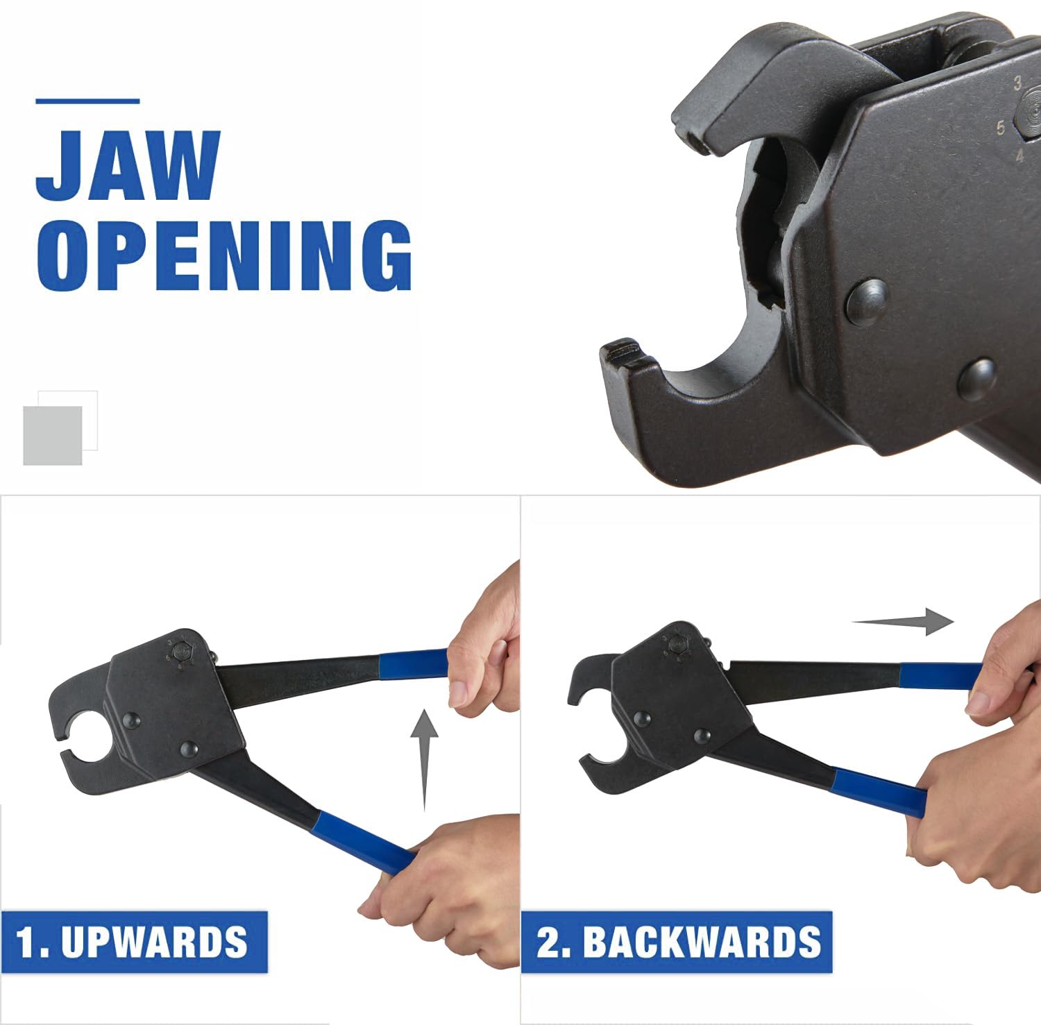 crimper plier angle tool, 1/2