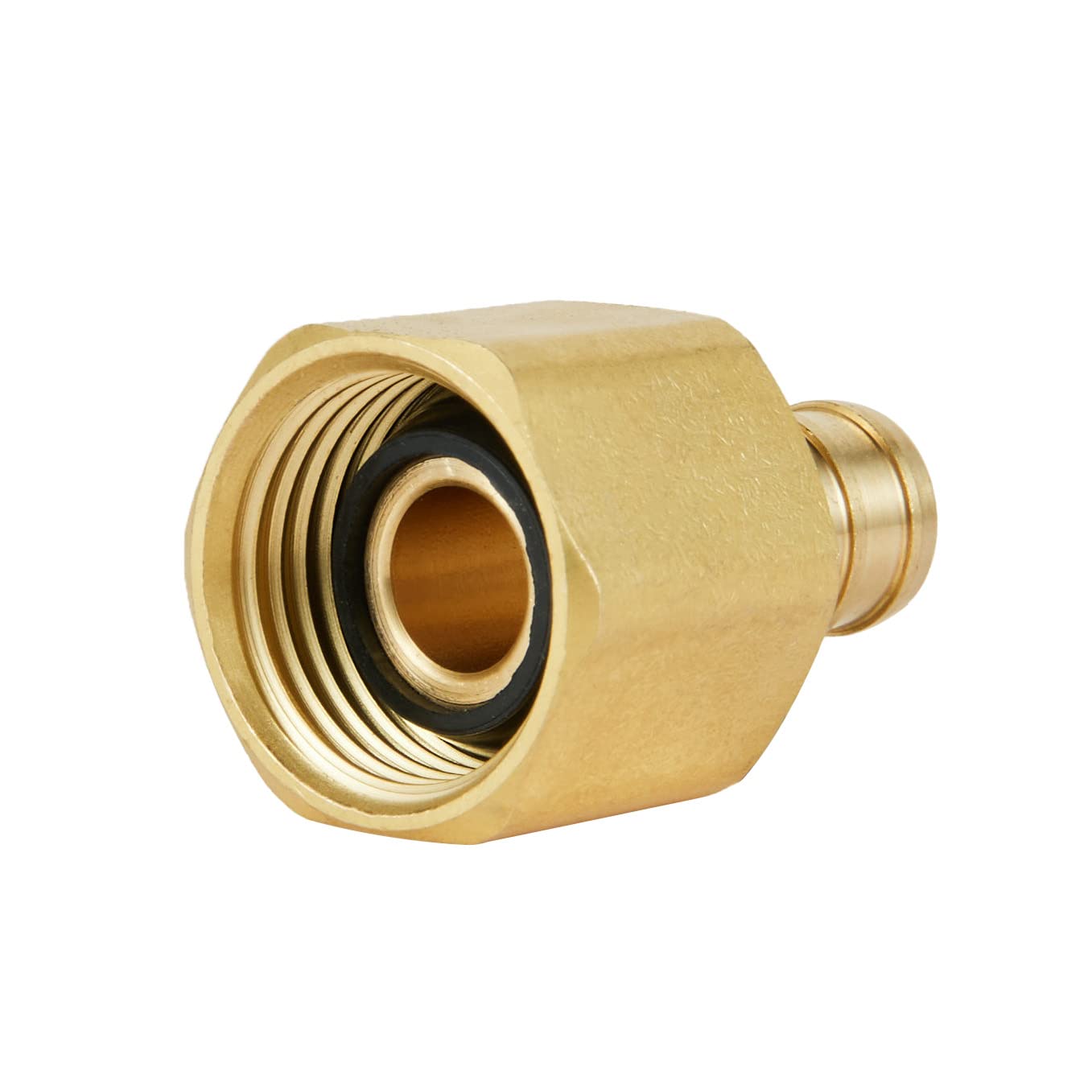 pex b crimp x female npt brass swivel adapter lead free 2
