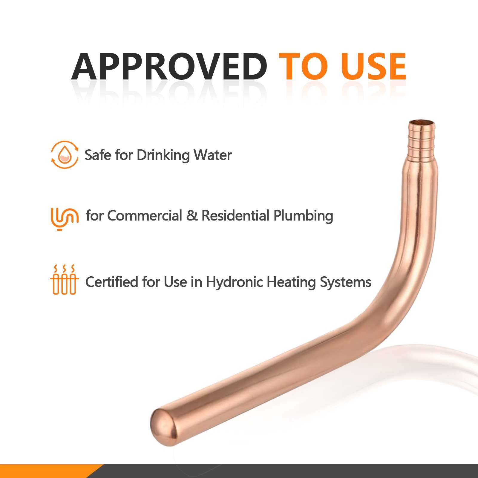 pex crimp copper stub 4