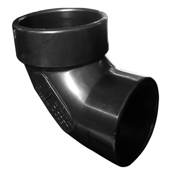 2 in. ABS DWV Short Turn Street Elbow Fitting (1/4 Bend)