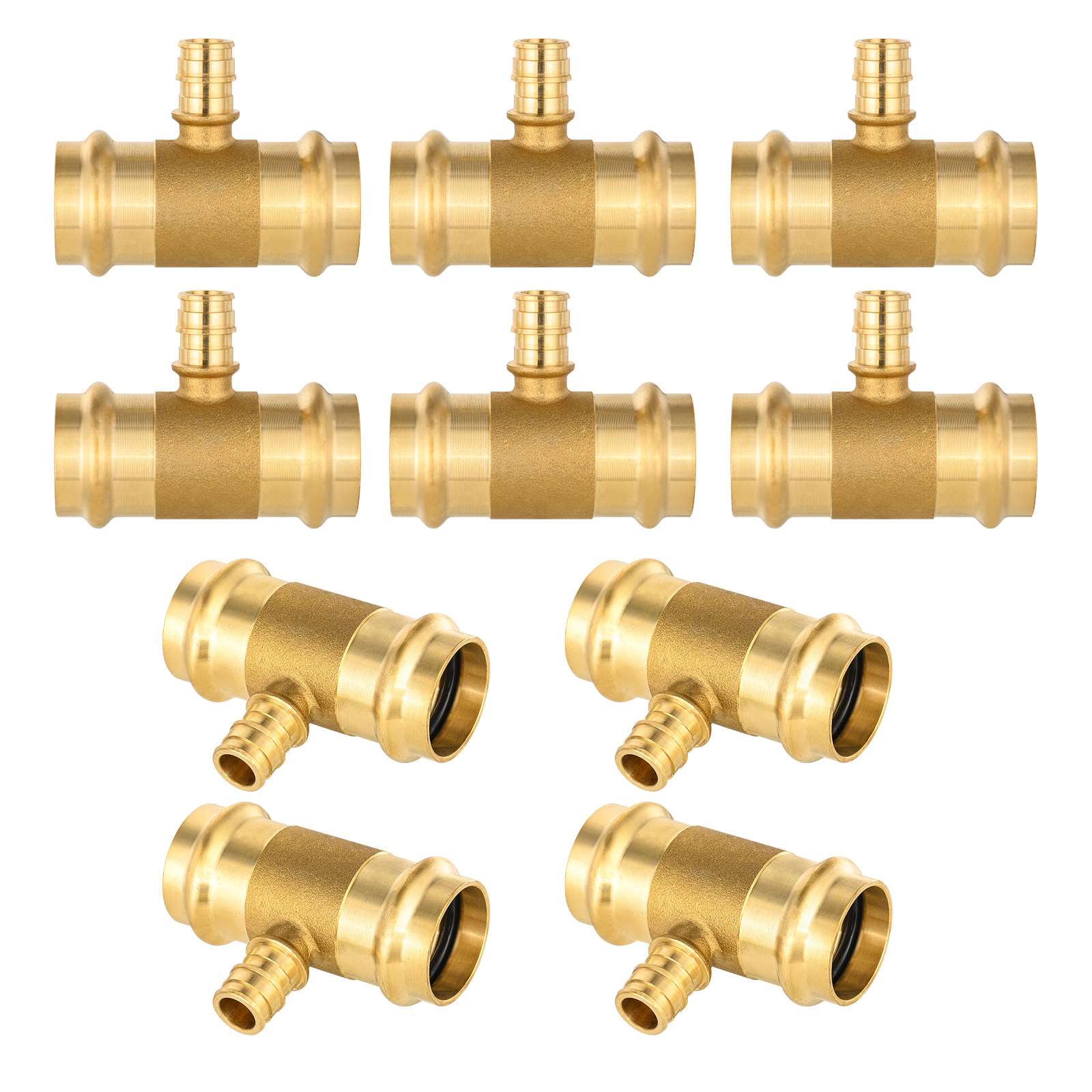 press x press x pex expansion brass tee lead free 8
