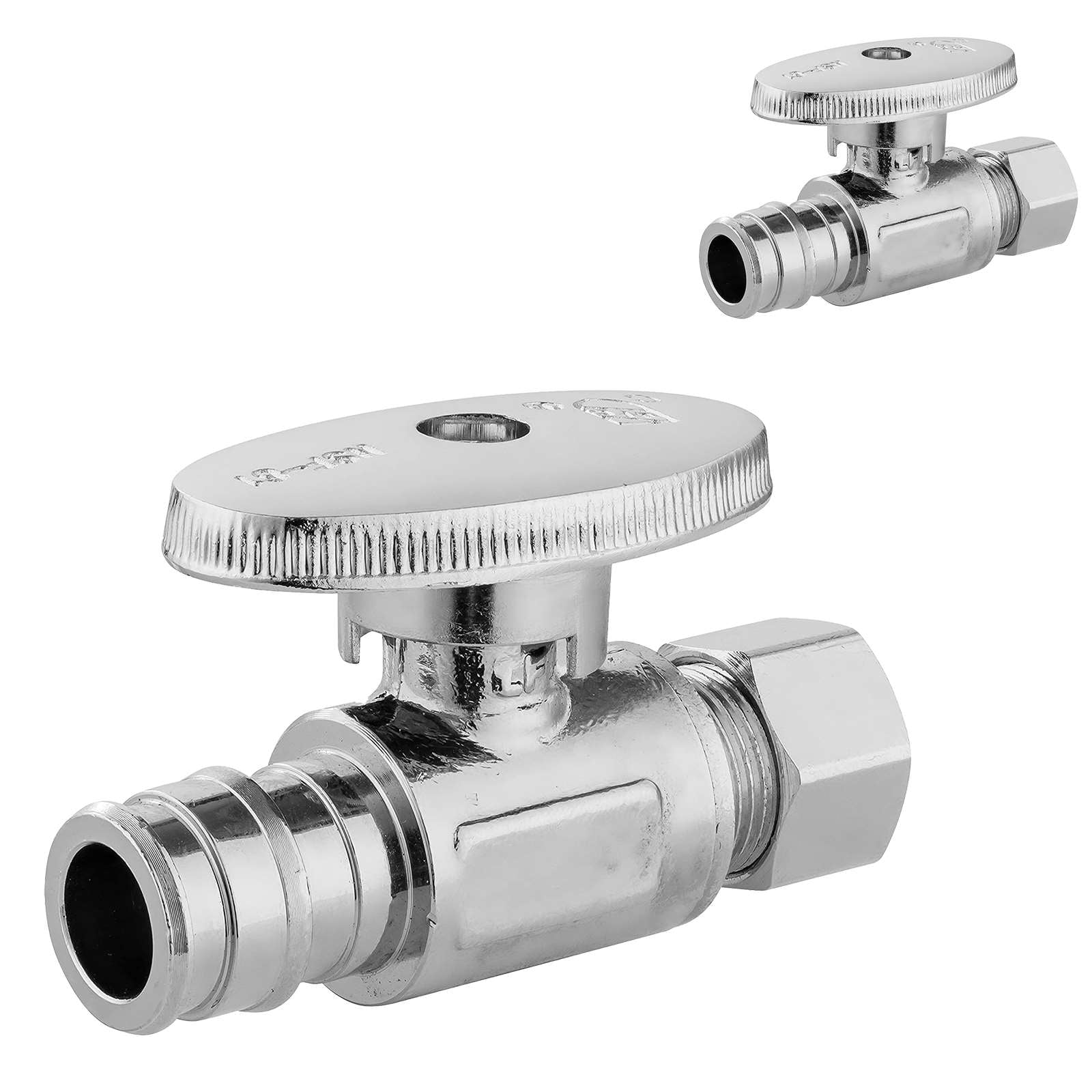 1 2 pex expansion x 3 8 od compr stop valve 1 4 turn lead free 12
