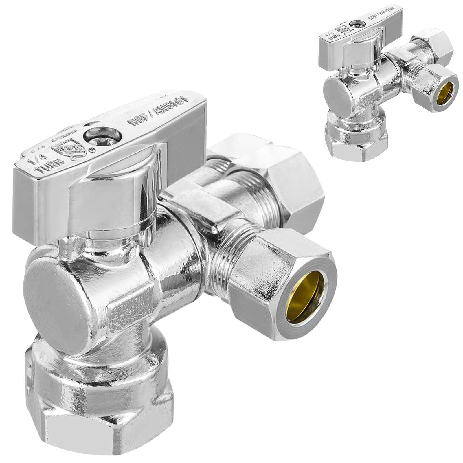 1 2 fip x 3 8 compression x 3 8 compression stop valve lead free 11