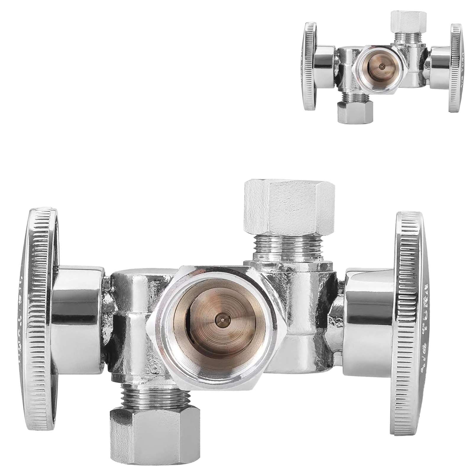 1 2 fip x 3 8 od compr x 3 8 od compr stop valve lead free 18