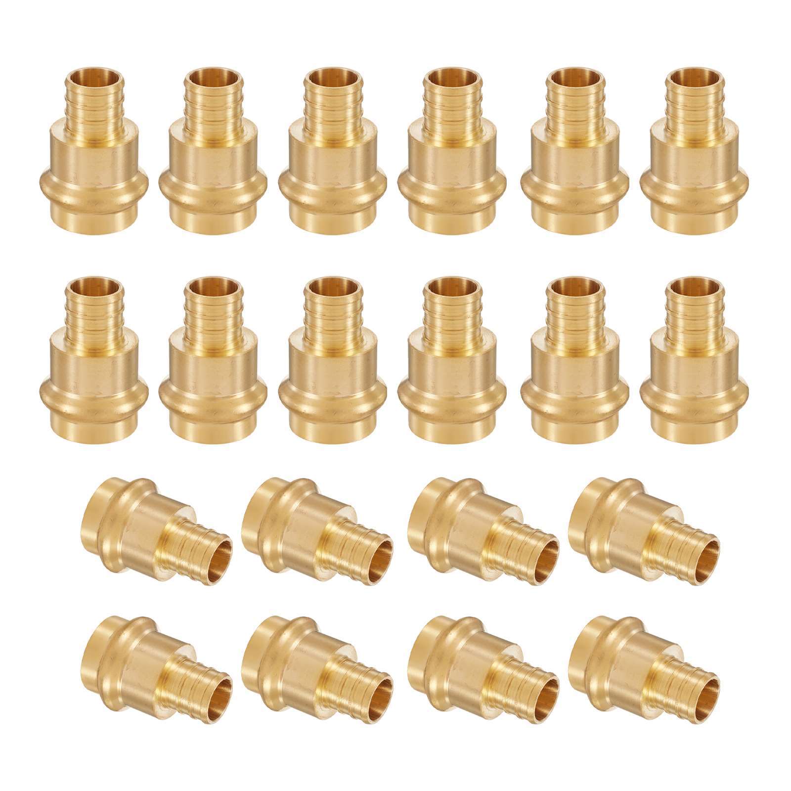 press x pex crimp brass adapter lead free 24