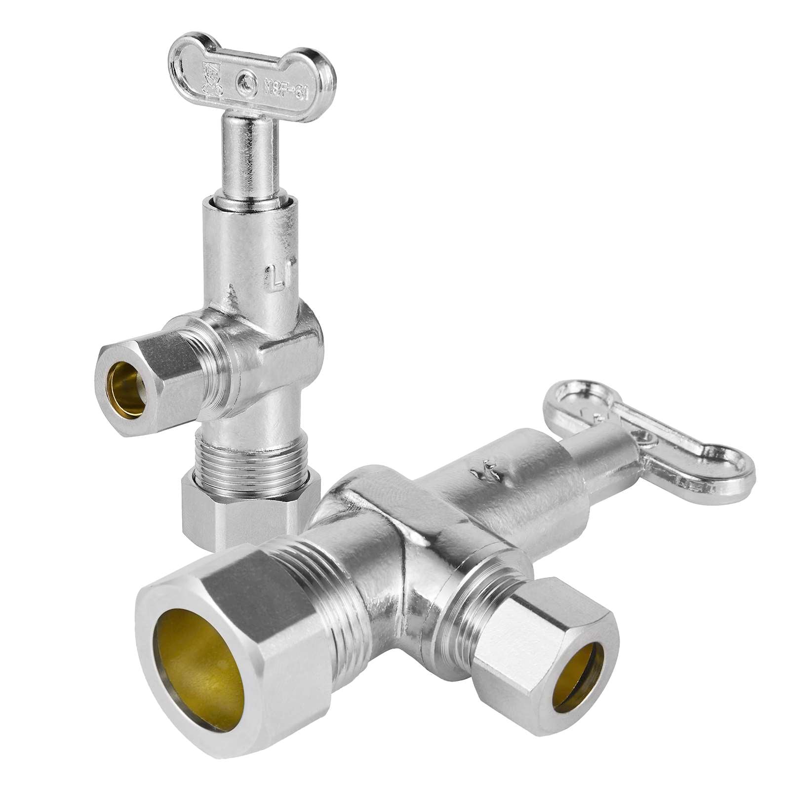 5 8 od compr x 3 8 od compr loose key stop valve lead free 11