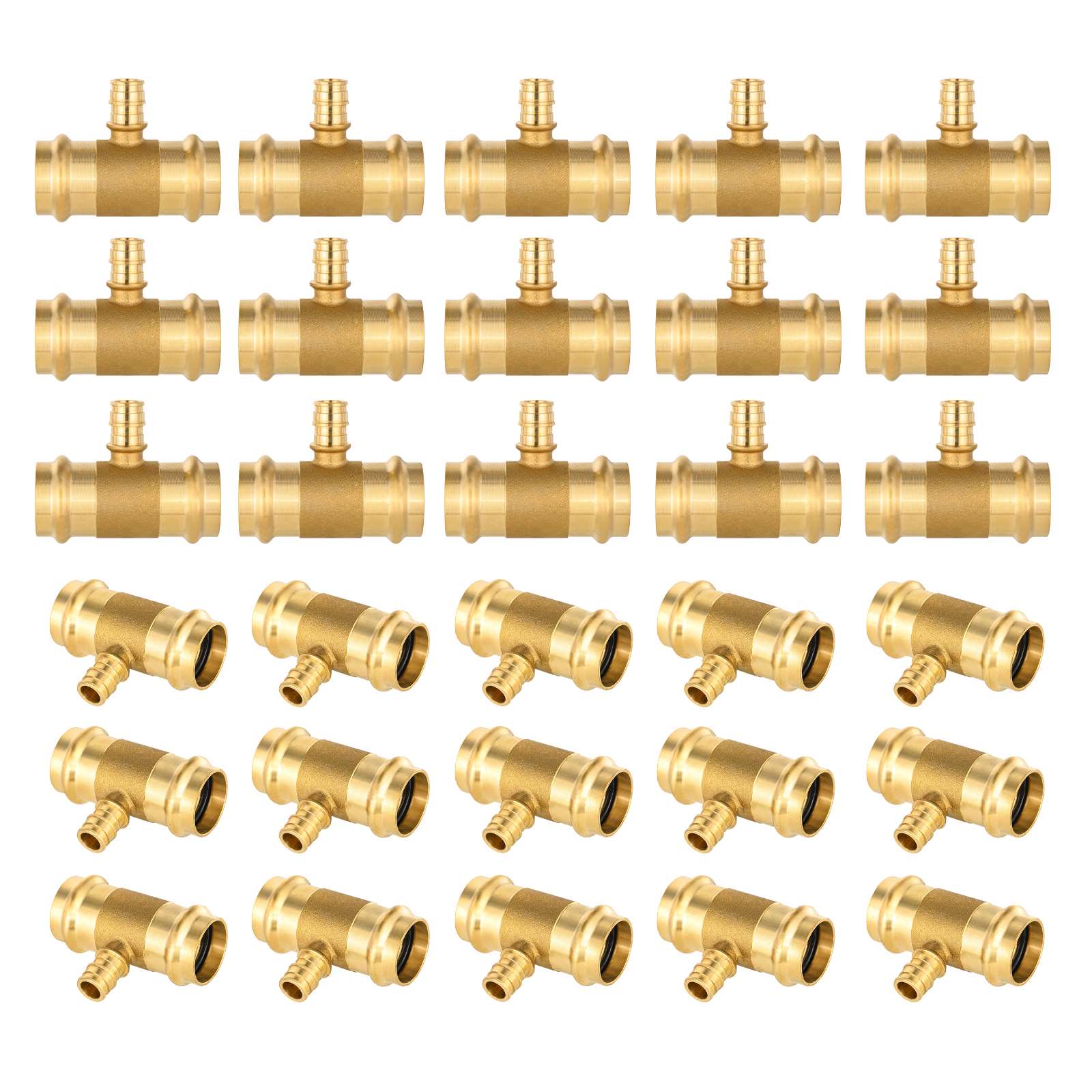 press x press x pex expansion brass tee lead free 10