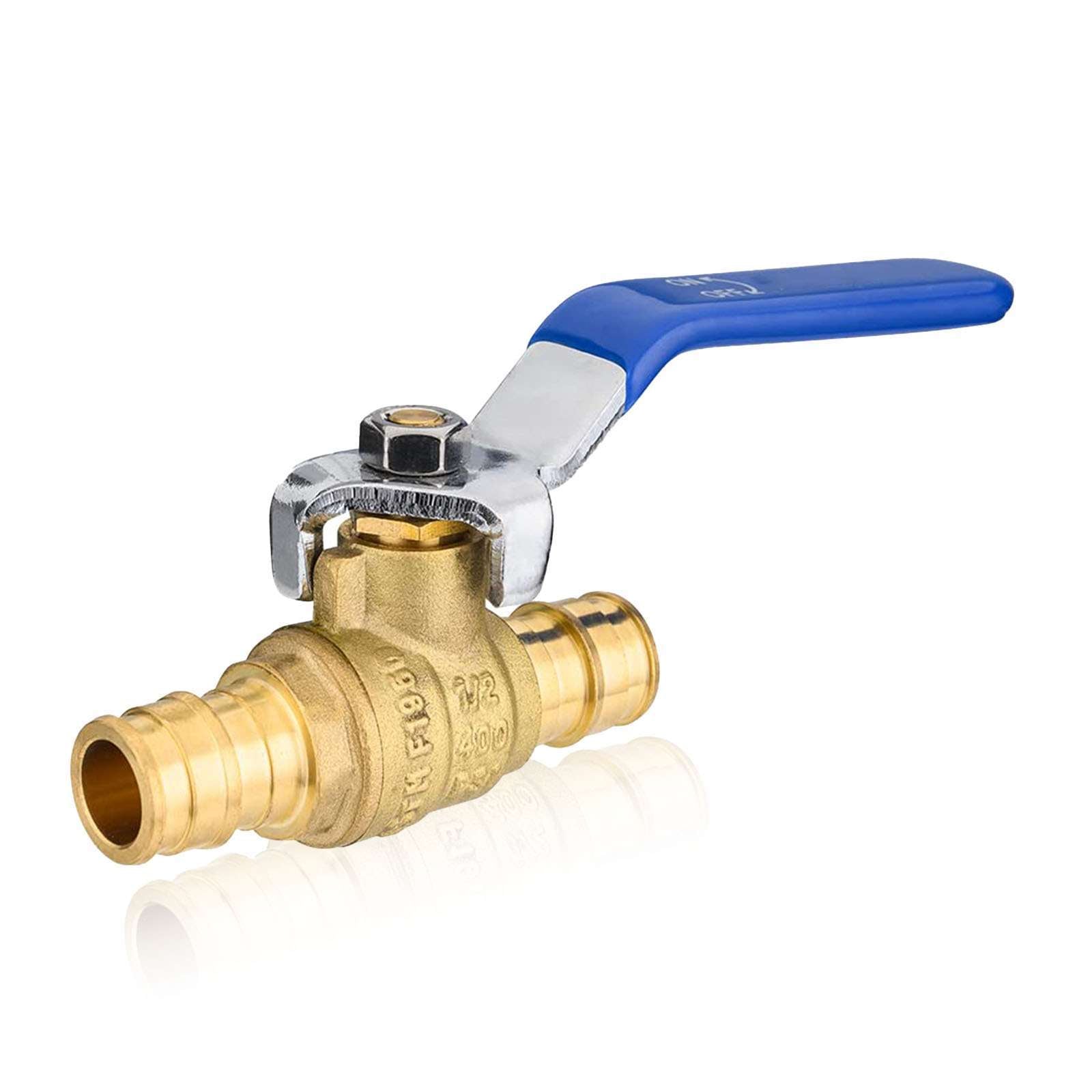 pex expansion ball valve lead free 14