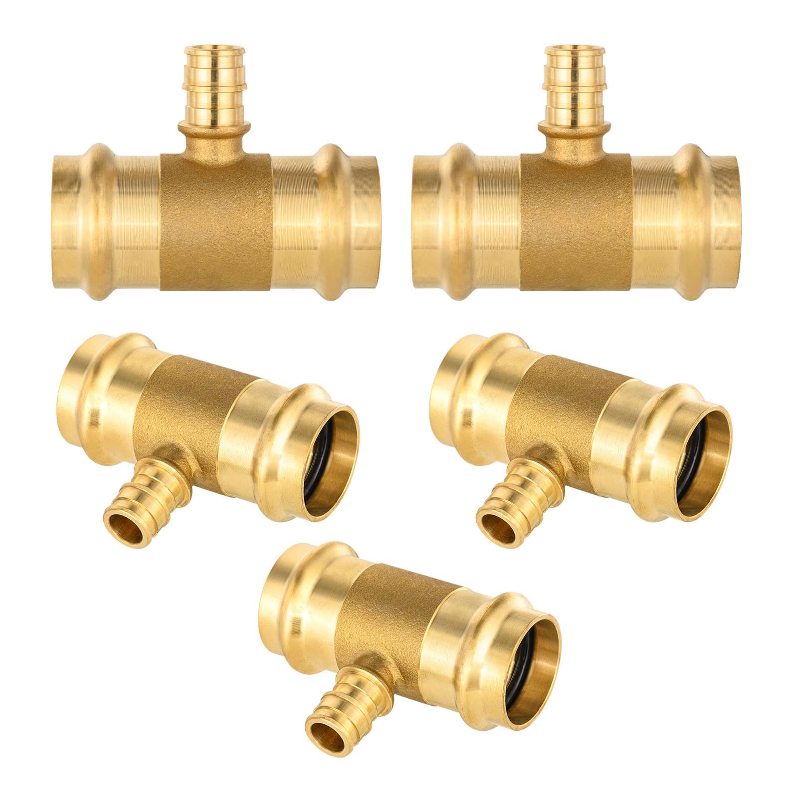 press x press x pex expansion brass tee lead free 7