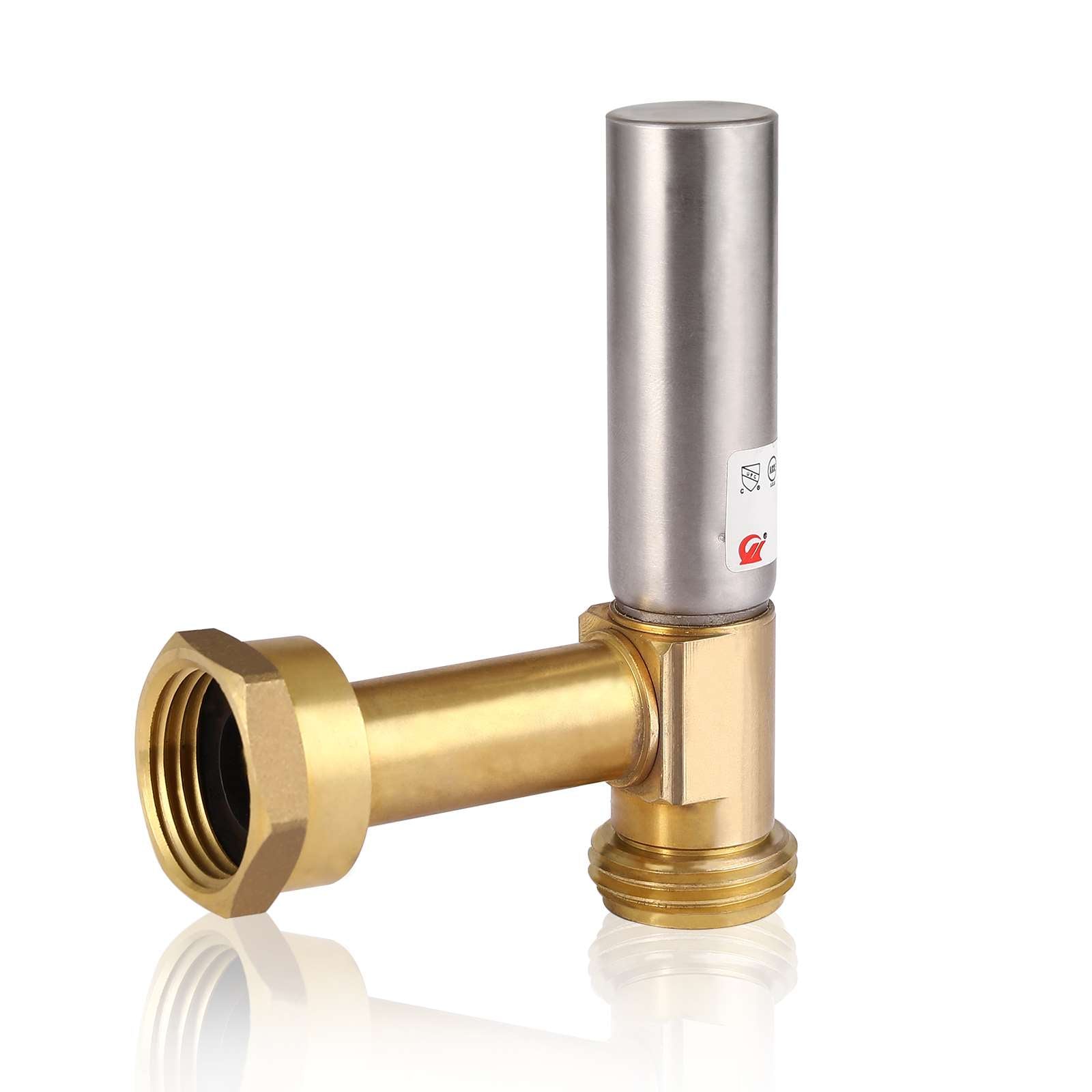 water hammer arrestor tee stainless steel 15