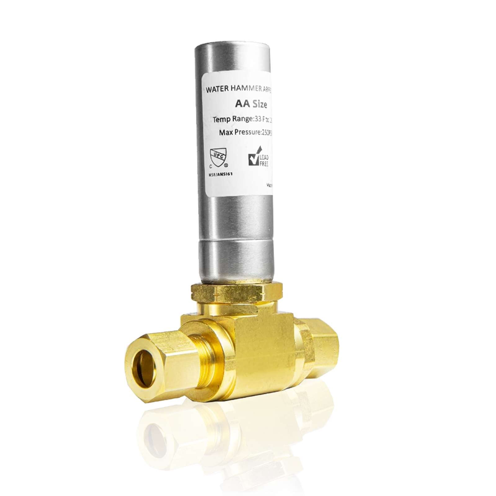 water hammer arrestor stainless steel 19