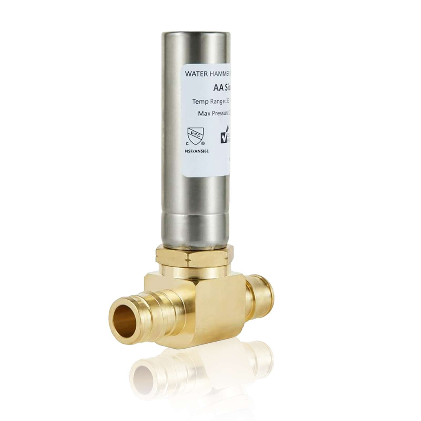 water hammer arrestor stainless steel 7