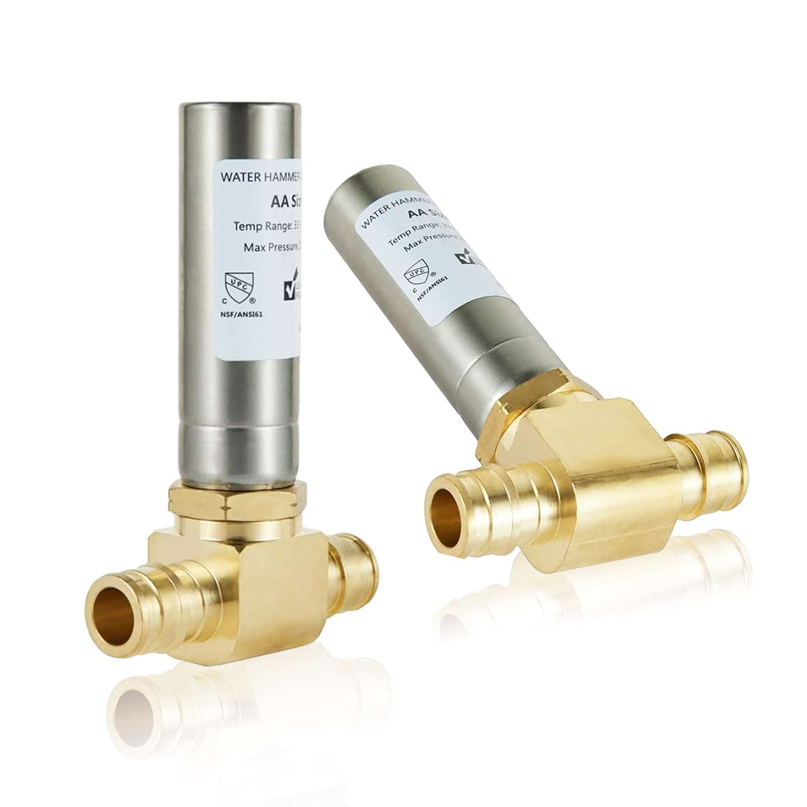 water hammer arrestor stainless steel 8