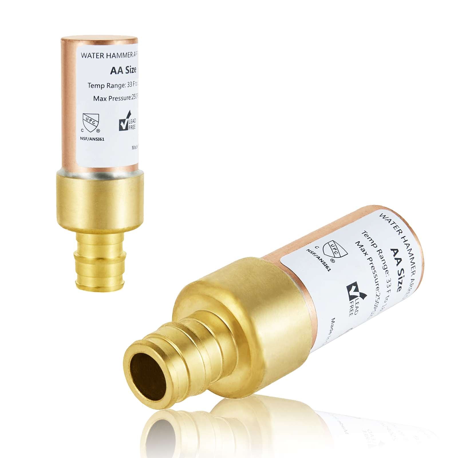 copper water hammer arrestor 25