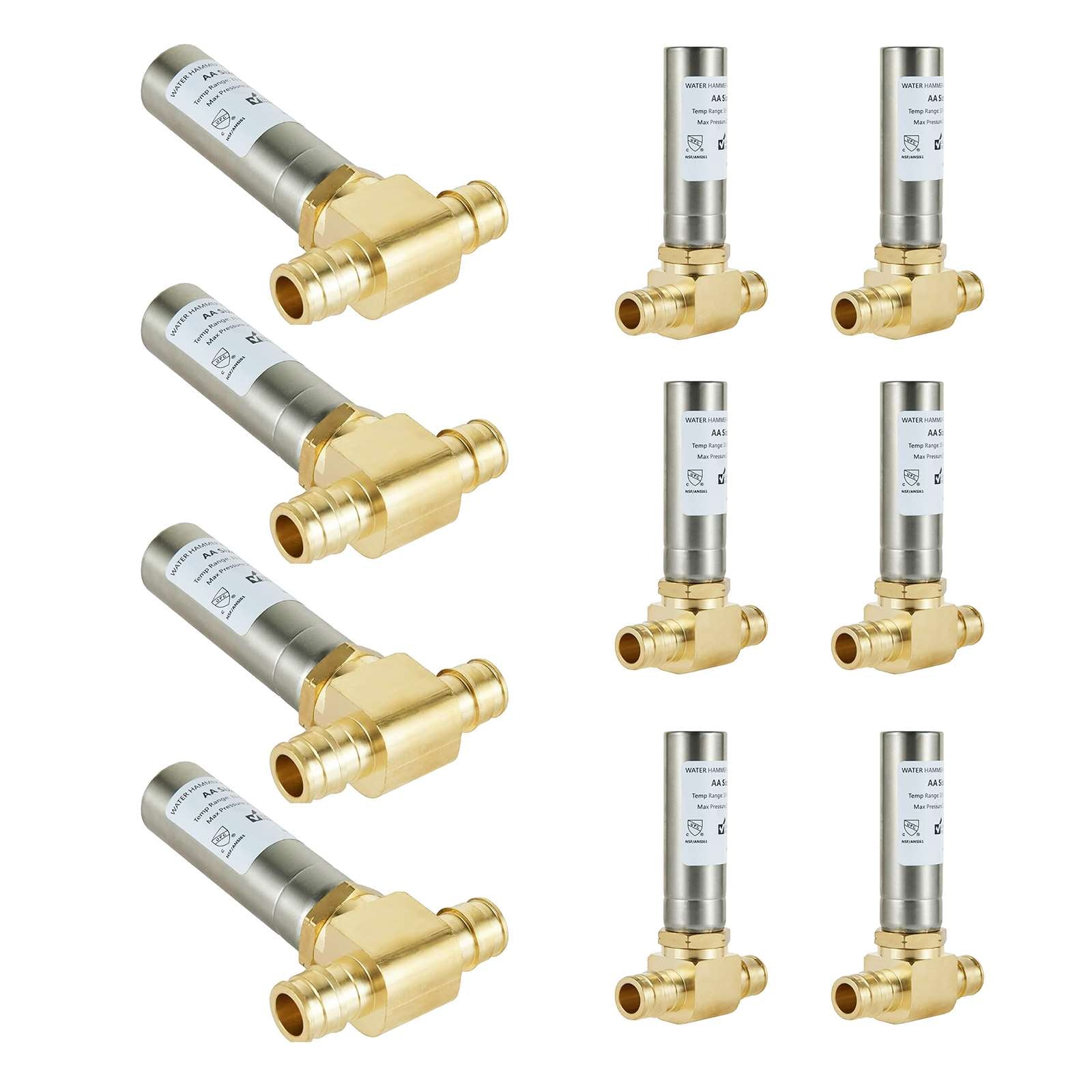 water hammer arrestor stainless steel 10