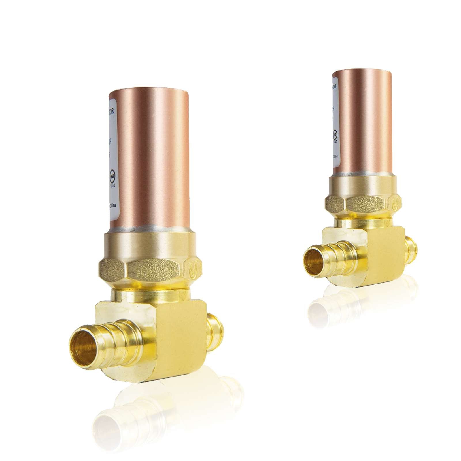 water copper hammer arrestor tee 15