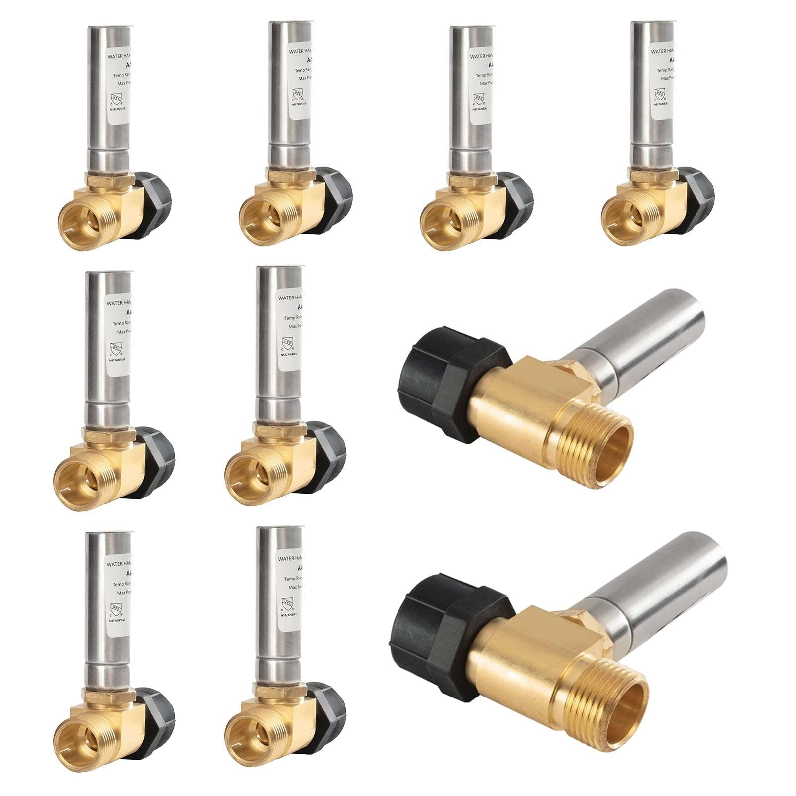 water hammer arrestor stainless steel 14