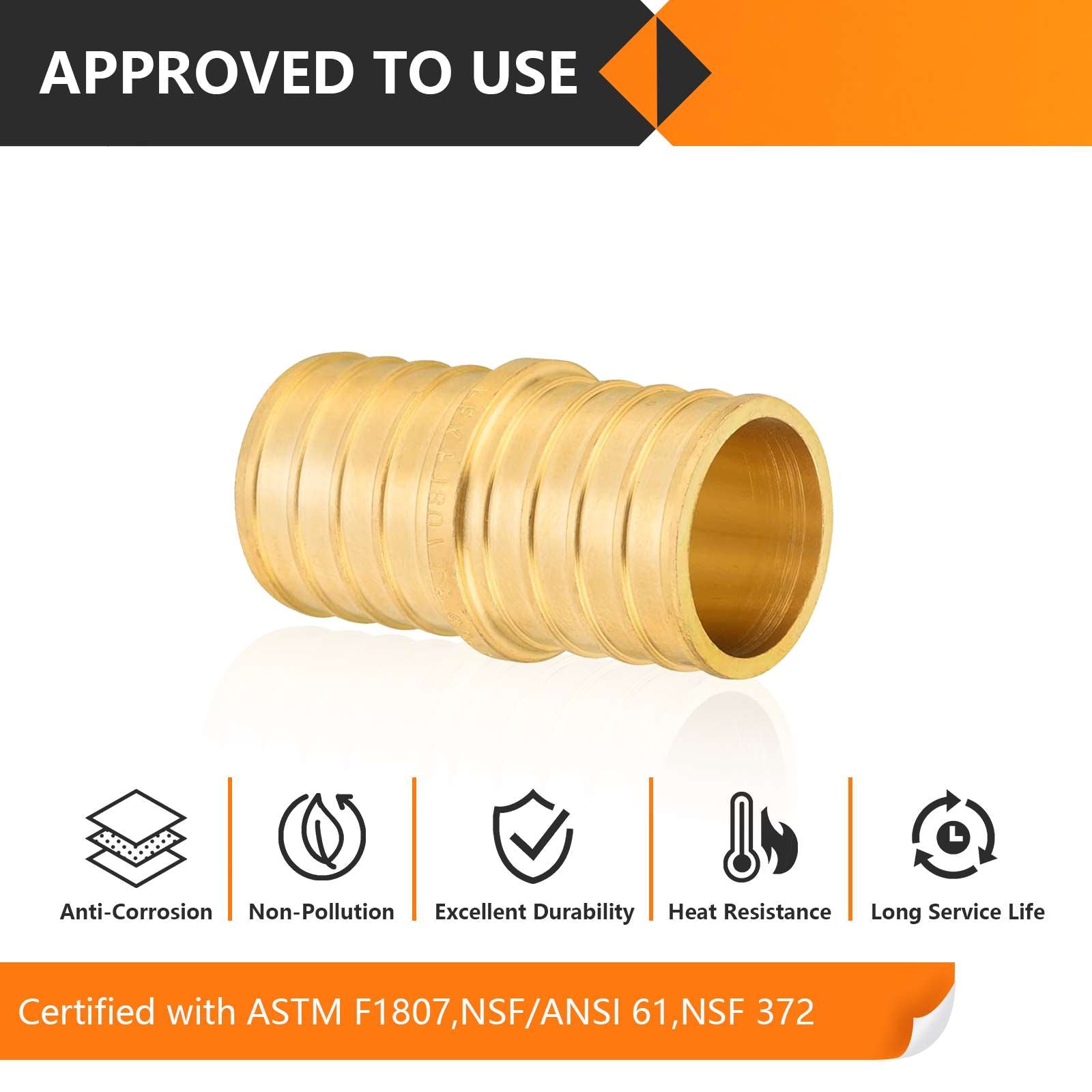 30 pcs pex-b crimp 1