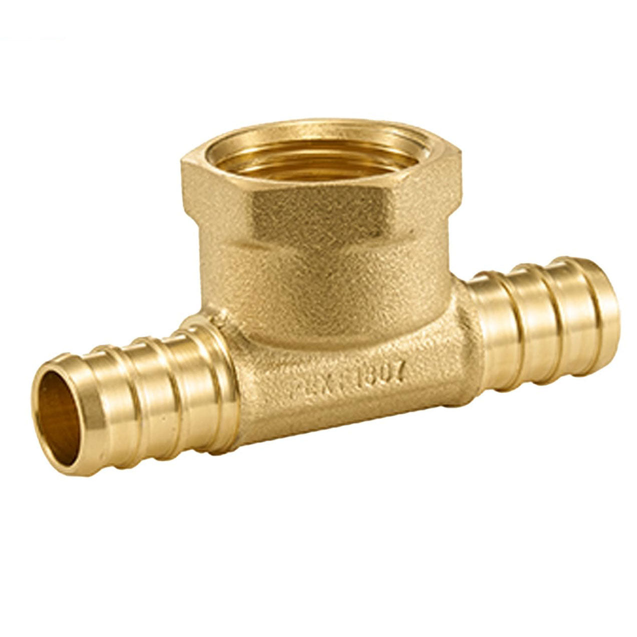 pex-b crimp female tee 3/4