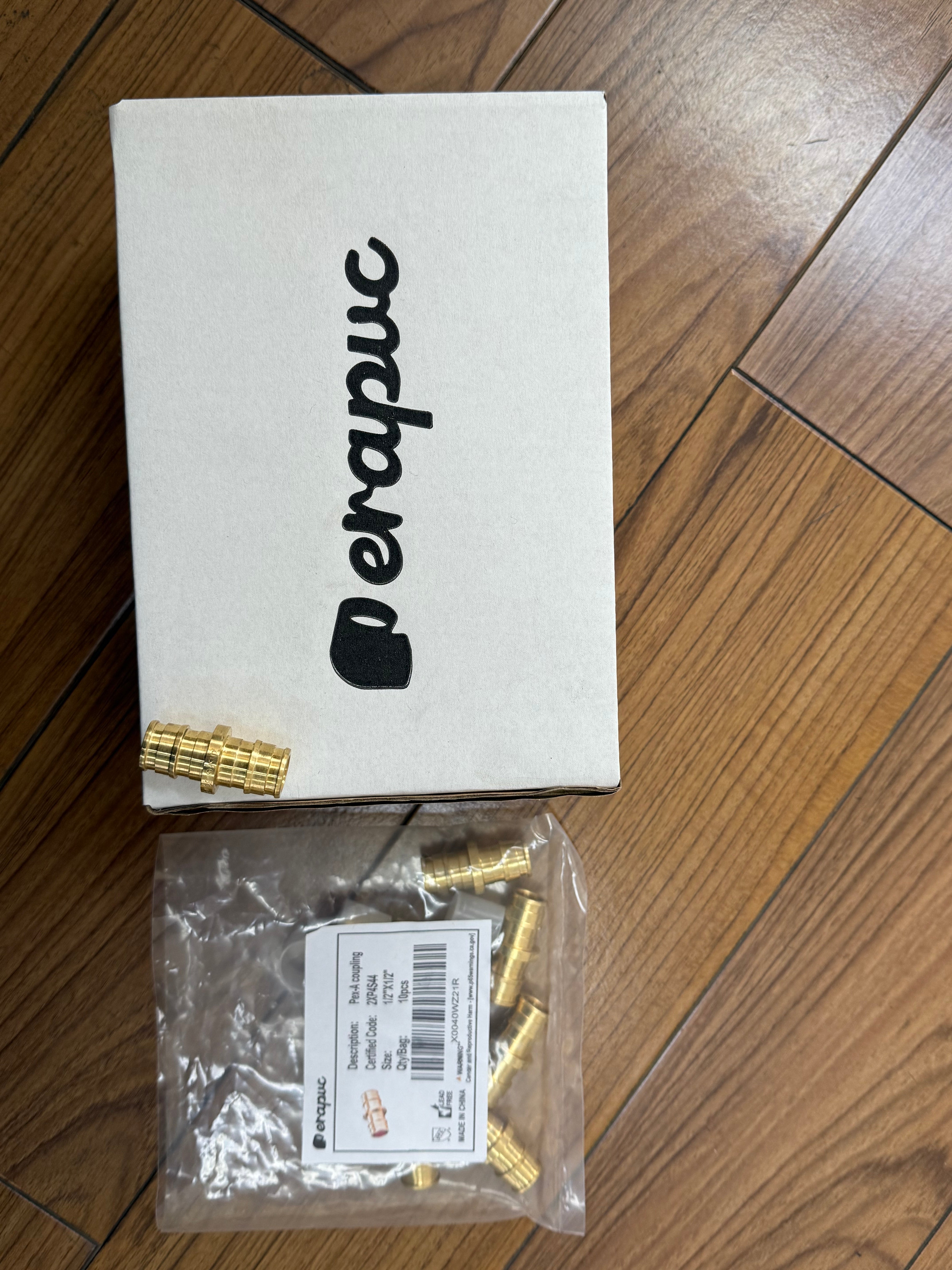 ERAPVC metal pipe fittings PEX A Expansion 1/2