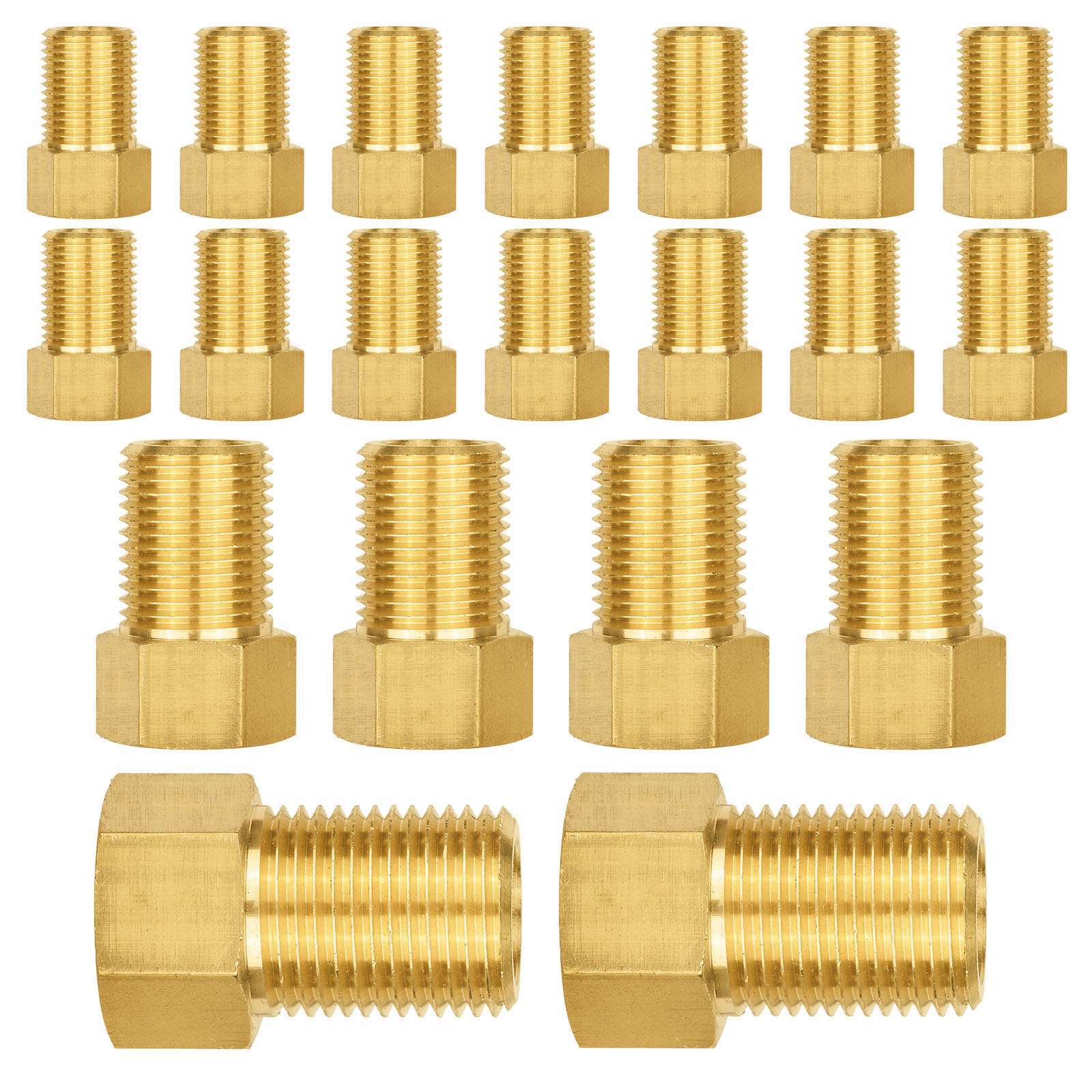 1 2 npsf x npsm brass fitting adapter 10