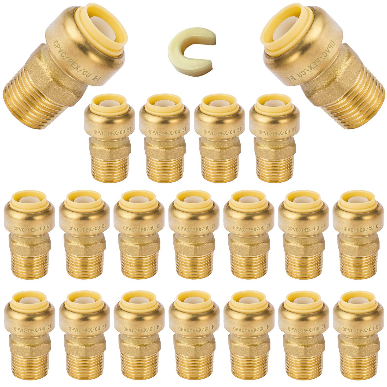 push fit male adapter 9