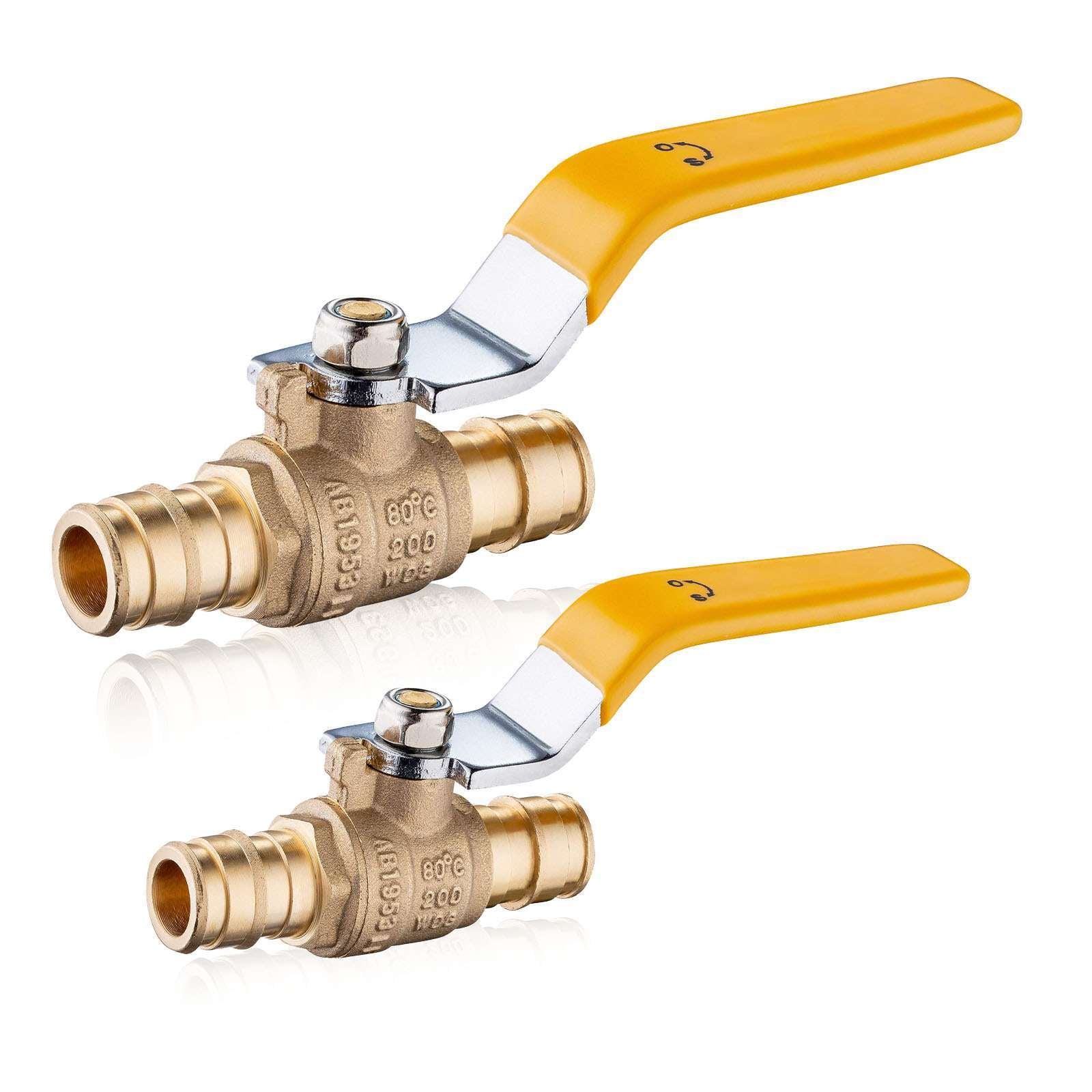 pex expansion ball valve lead free 7