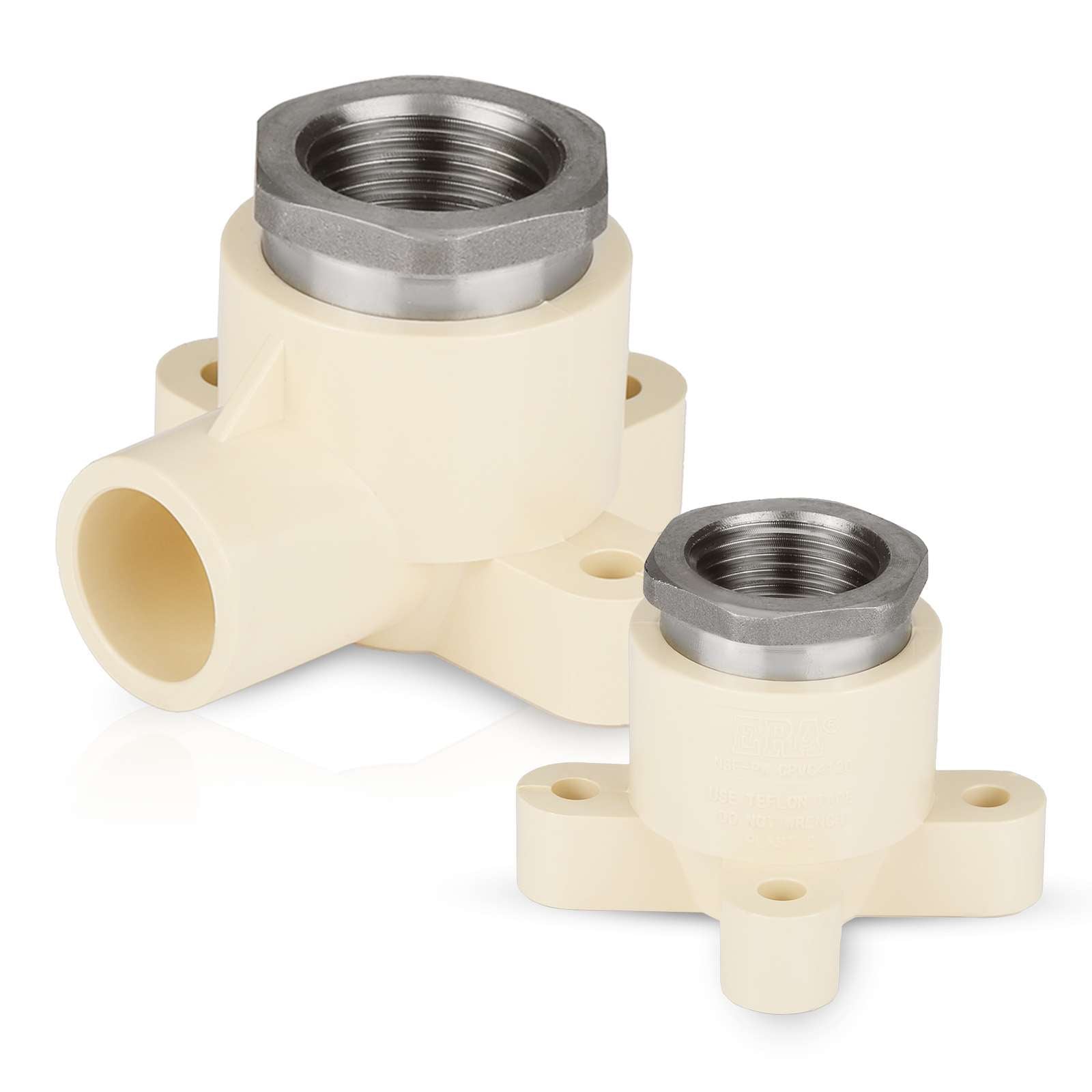 cpvc x female npt stainless steel drop ear elbow 7