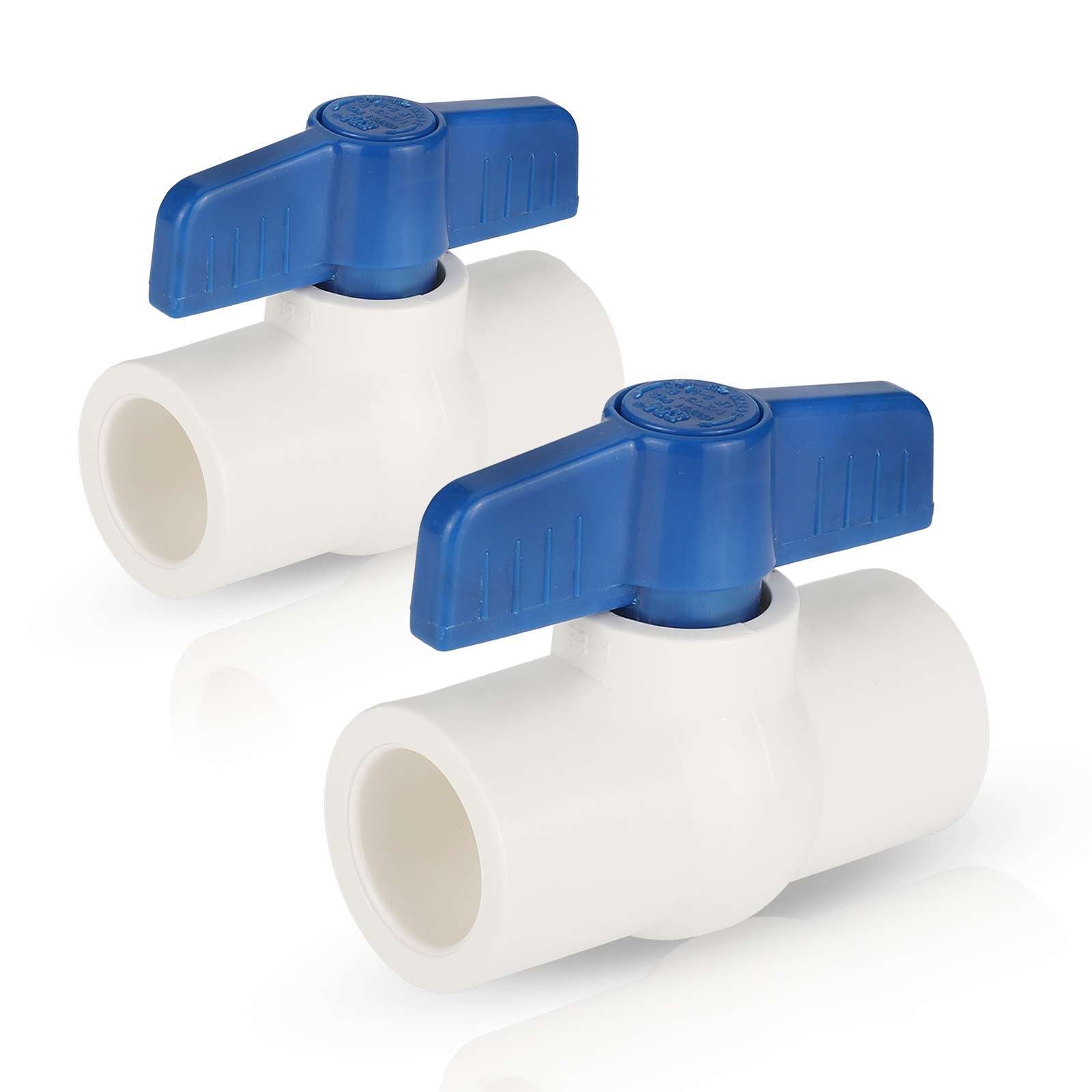 pvc ball valve solvent weld sch 40 7