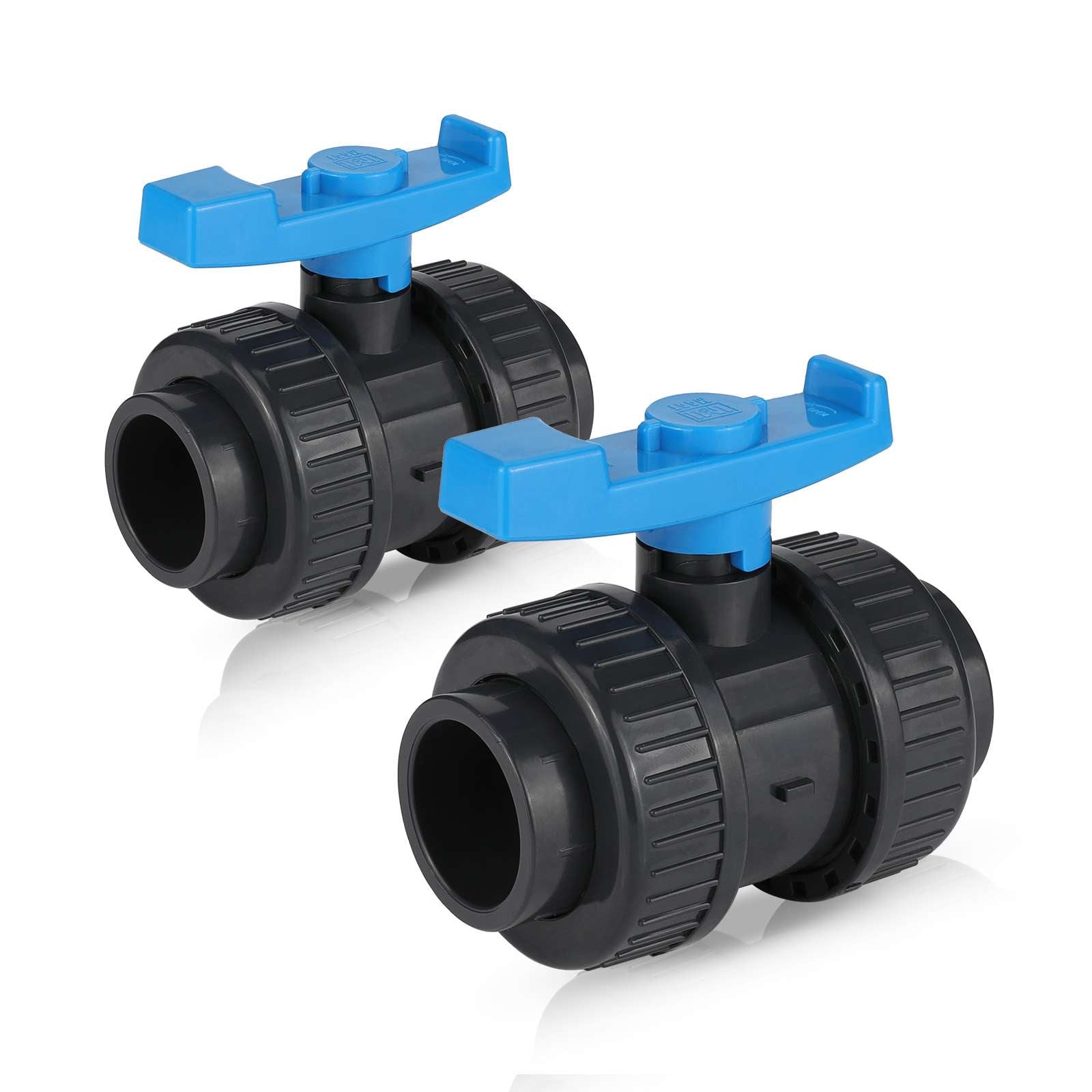 pvc true union ball valve sch 40 80 7