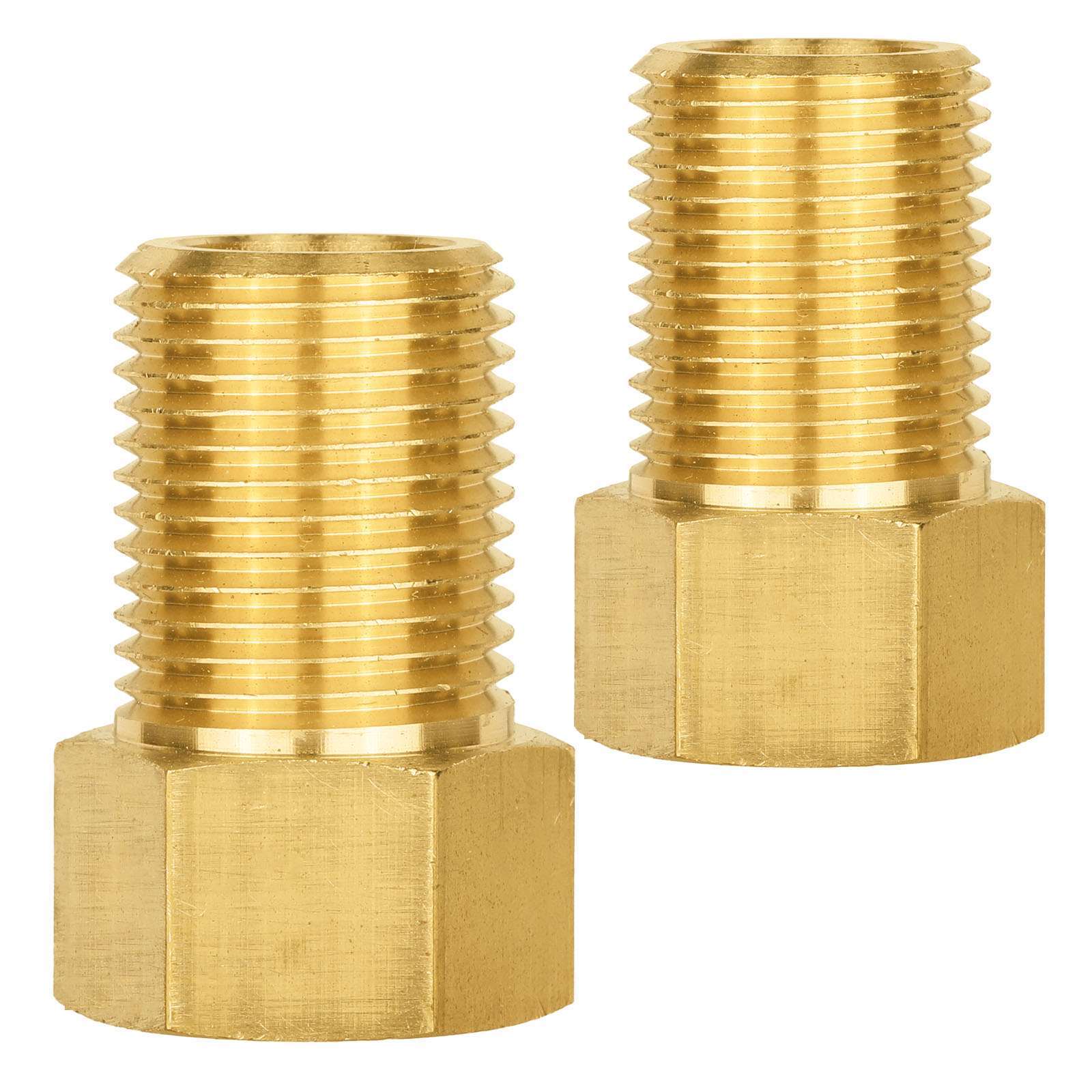 1 2 npsf x npsm brass fitting adapter 8