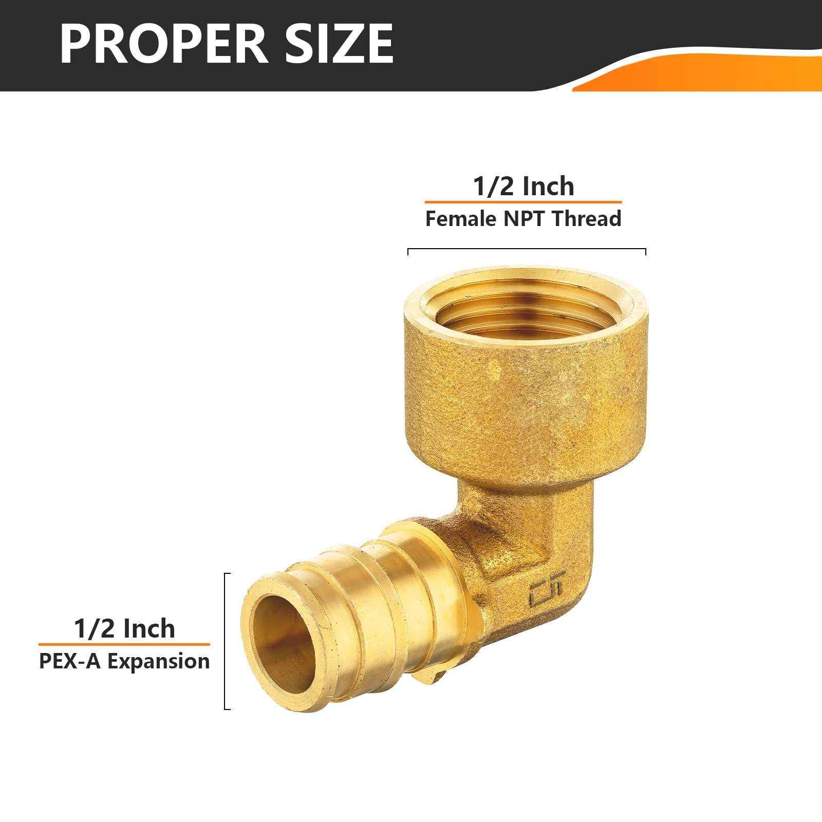 30 pcs pex a expansion 1/2