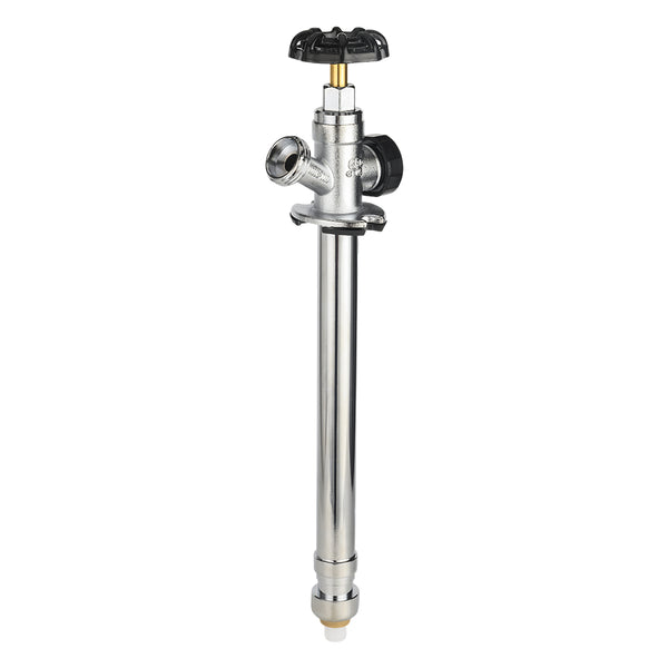 Aquor House Hydrant V1 - Rubinetto Per Idrante Da Parete Antigelo Con Attacco Rapido E Anti-sifone, Bavaglino Antigelo, 30,5 Cm, Grigio Ardesia - Foto 4