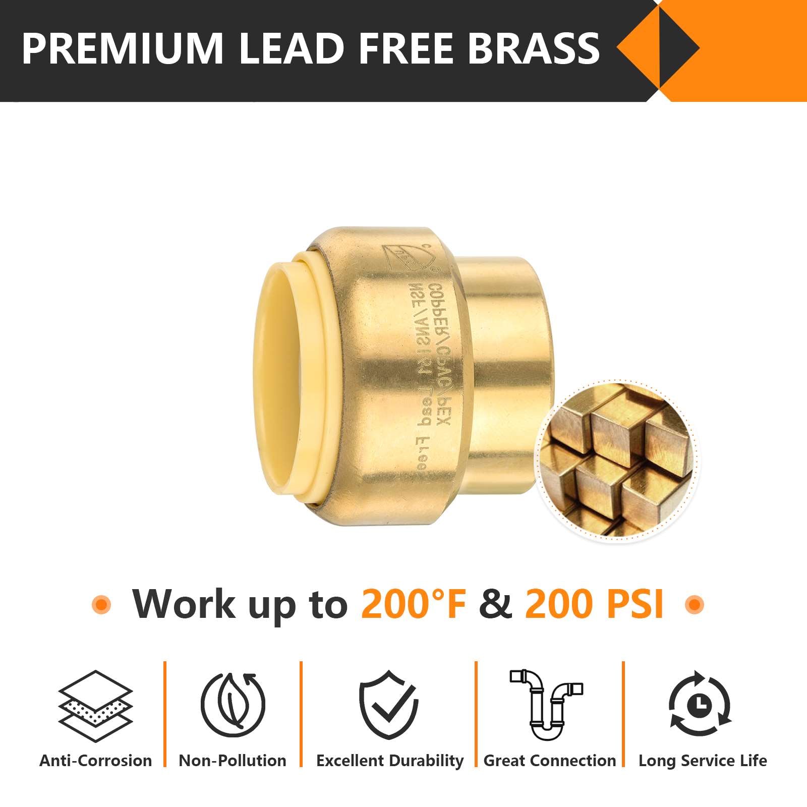 push fit plug end stop 5